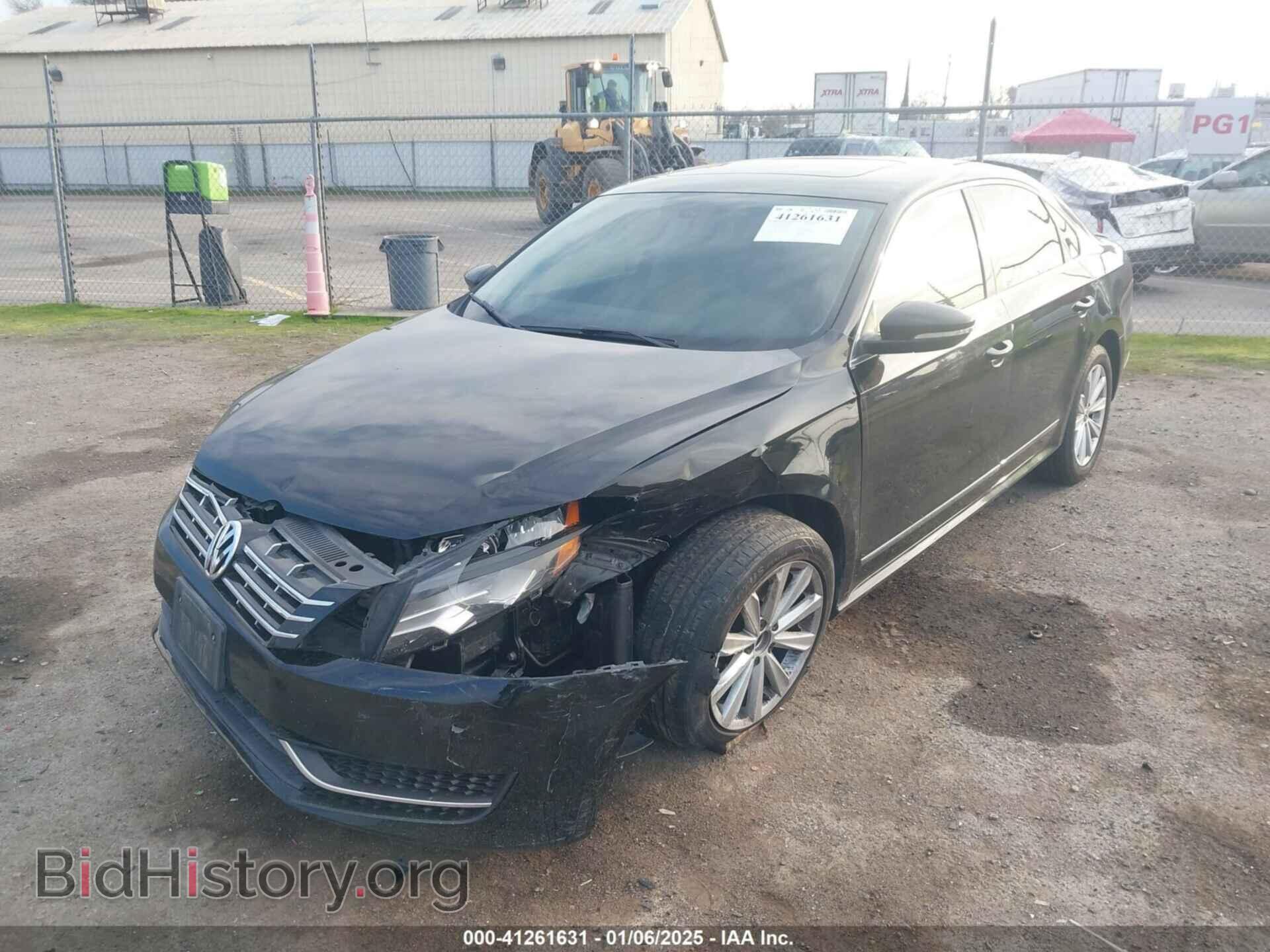 2012 VOLKSWAGEN PASSAT - VIN: 1VWCP7A32CC054149 - Фото 2