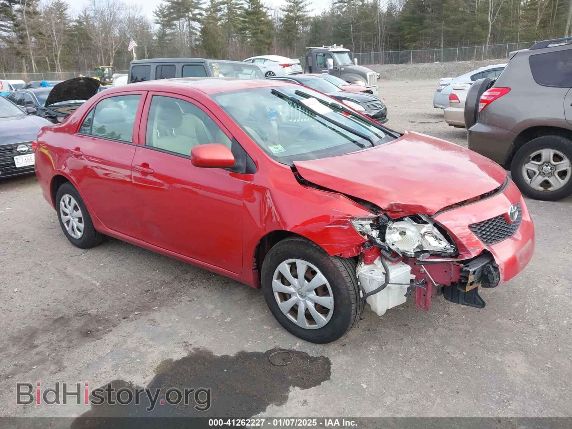 Photo 2T1BU40E69C085364 - TOYOTA COROLLA 2009