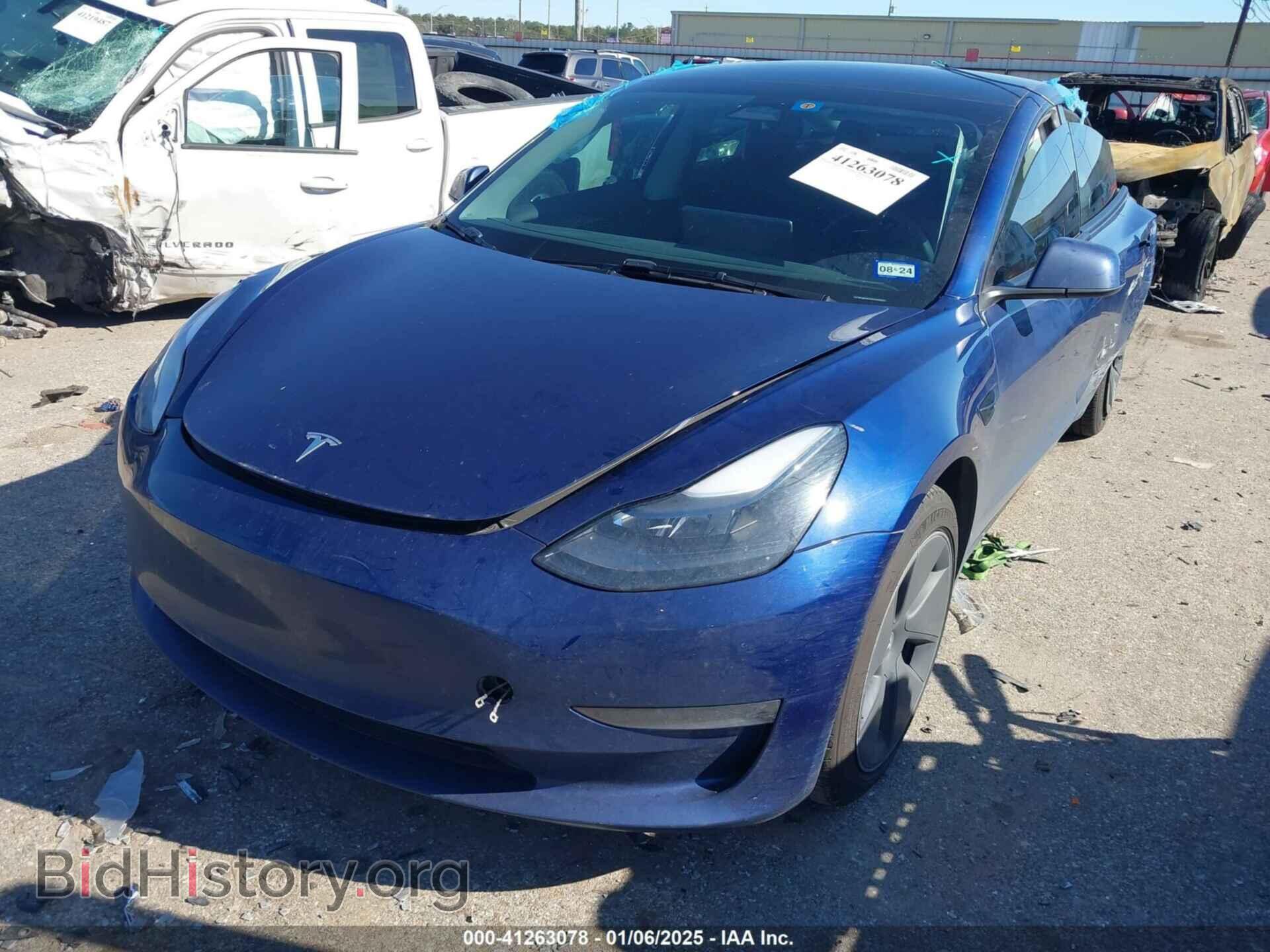 2023 TESLA MODEL 3 - VIN: 5YJ3E1EA0PF612474 - Фото 2