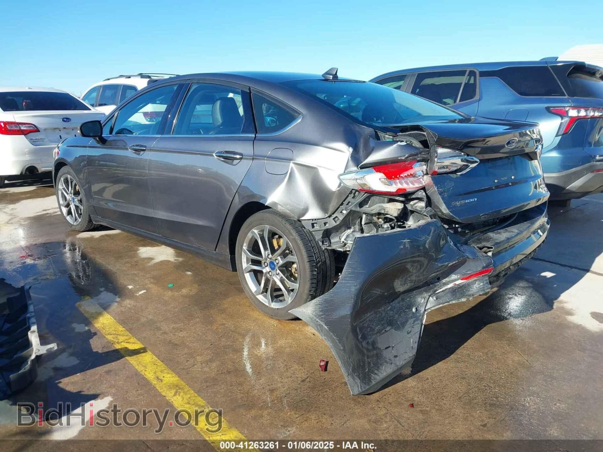 2020 FORD FUSION - VIN: 3FA6P0CD1LR138838 - Фото 3