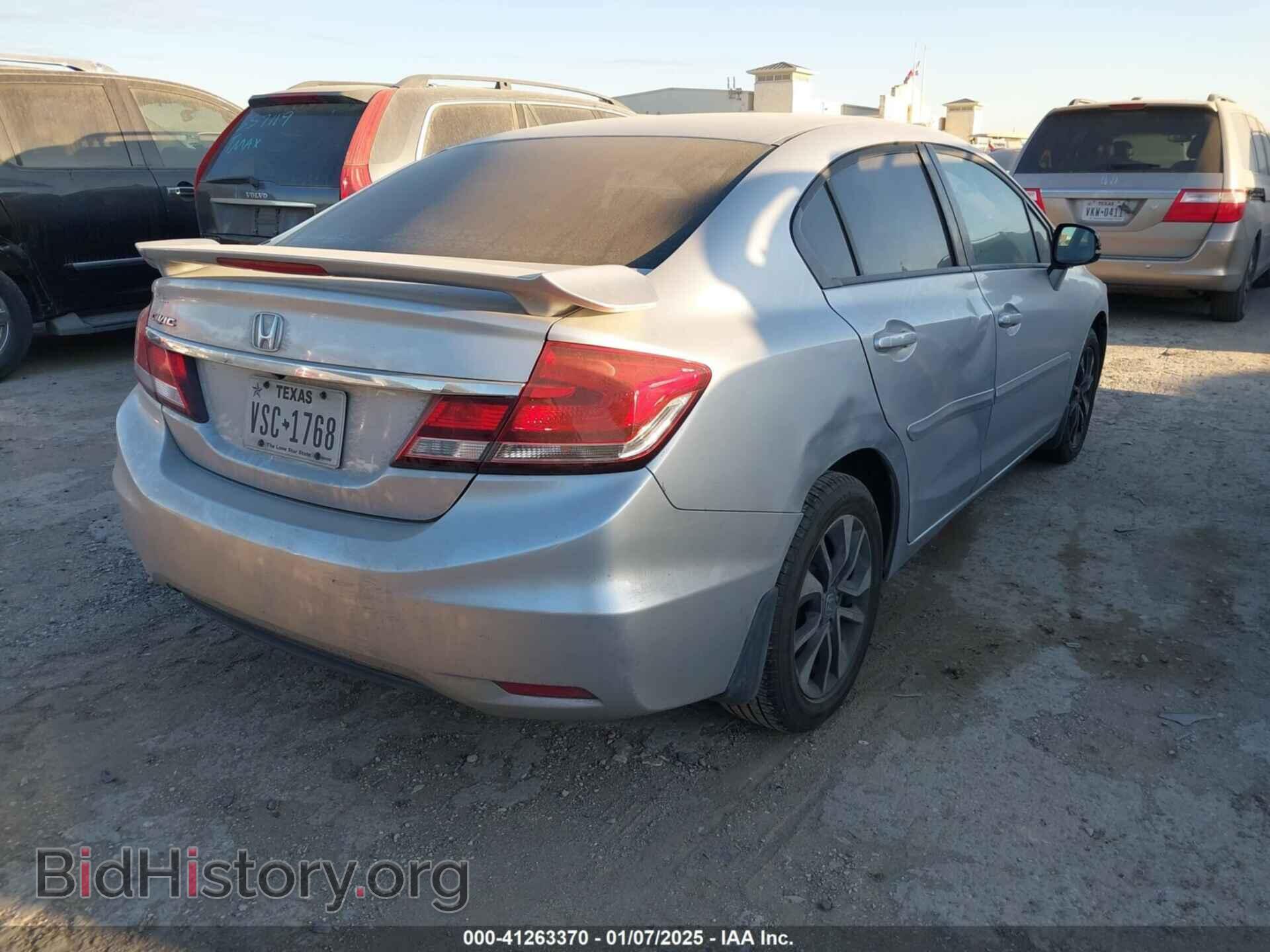 2013 HONDA CIVIC - VIN: 19XFB2F83DE220968 - Фото 4