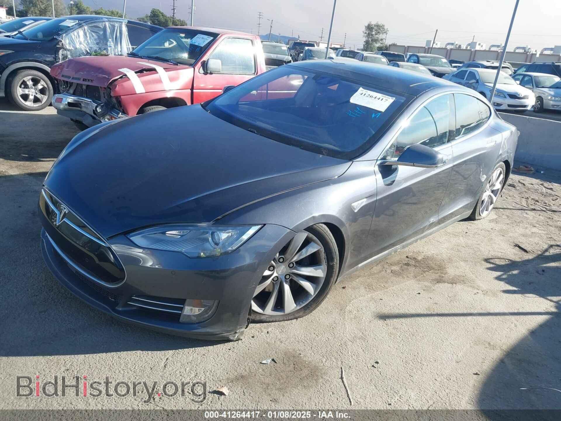 2015 TESLA MODEL S - VIN: 5YJSA1E22FF109253 - Фото 2