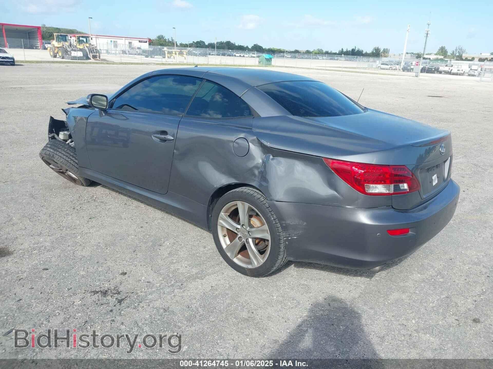 2012 LEXUS IS 350C - VIN: JTHFE2C20C2507363 - Photo 3