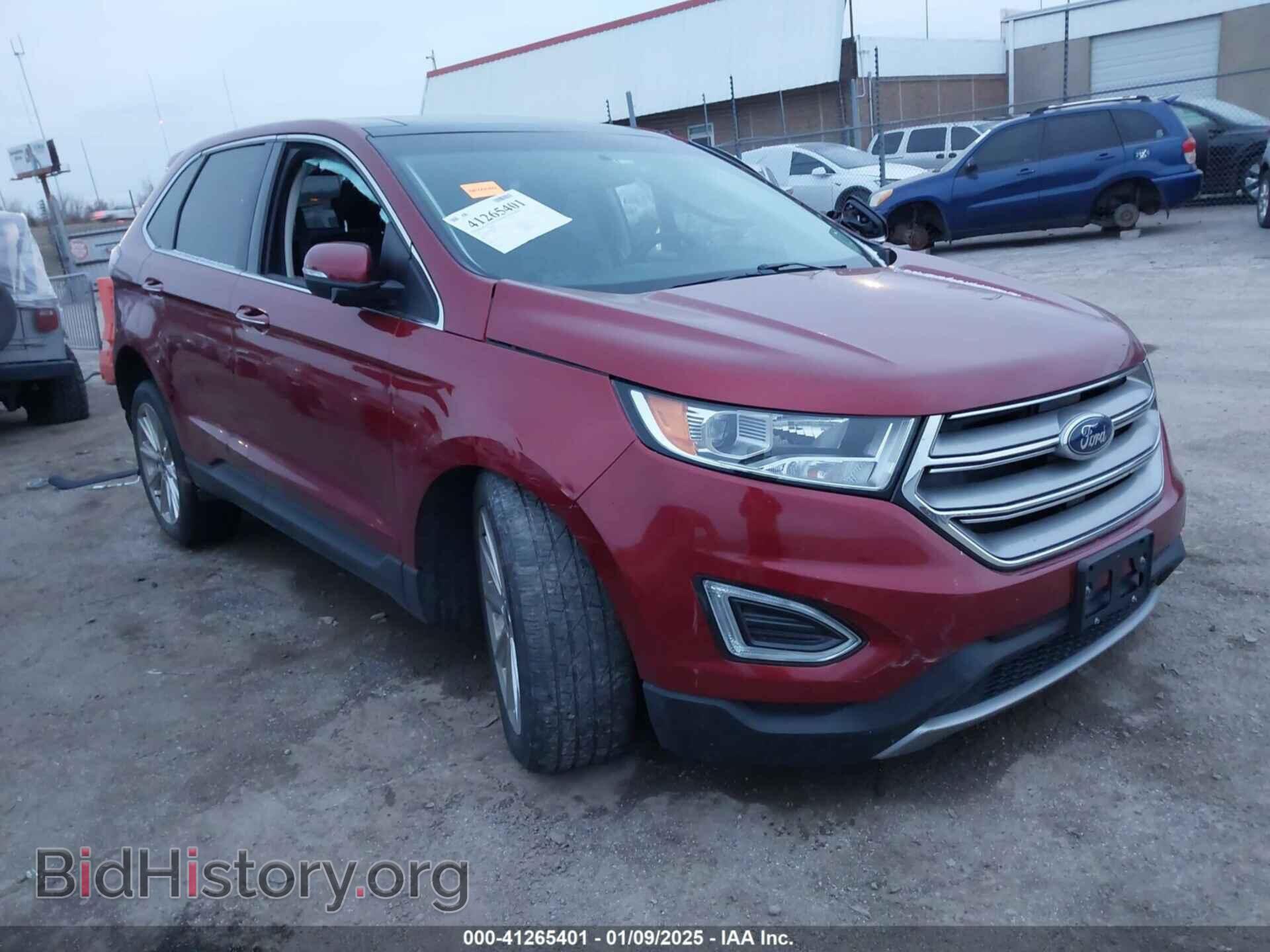 Фотография 2FMPK3K80HBC21522 - FORD EDGE 2017