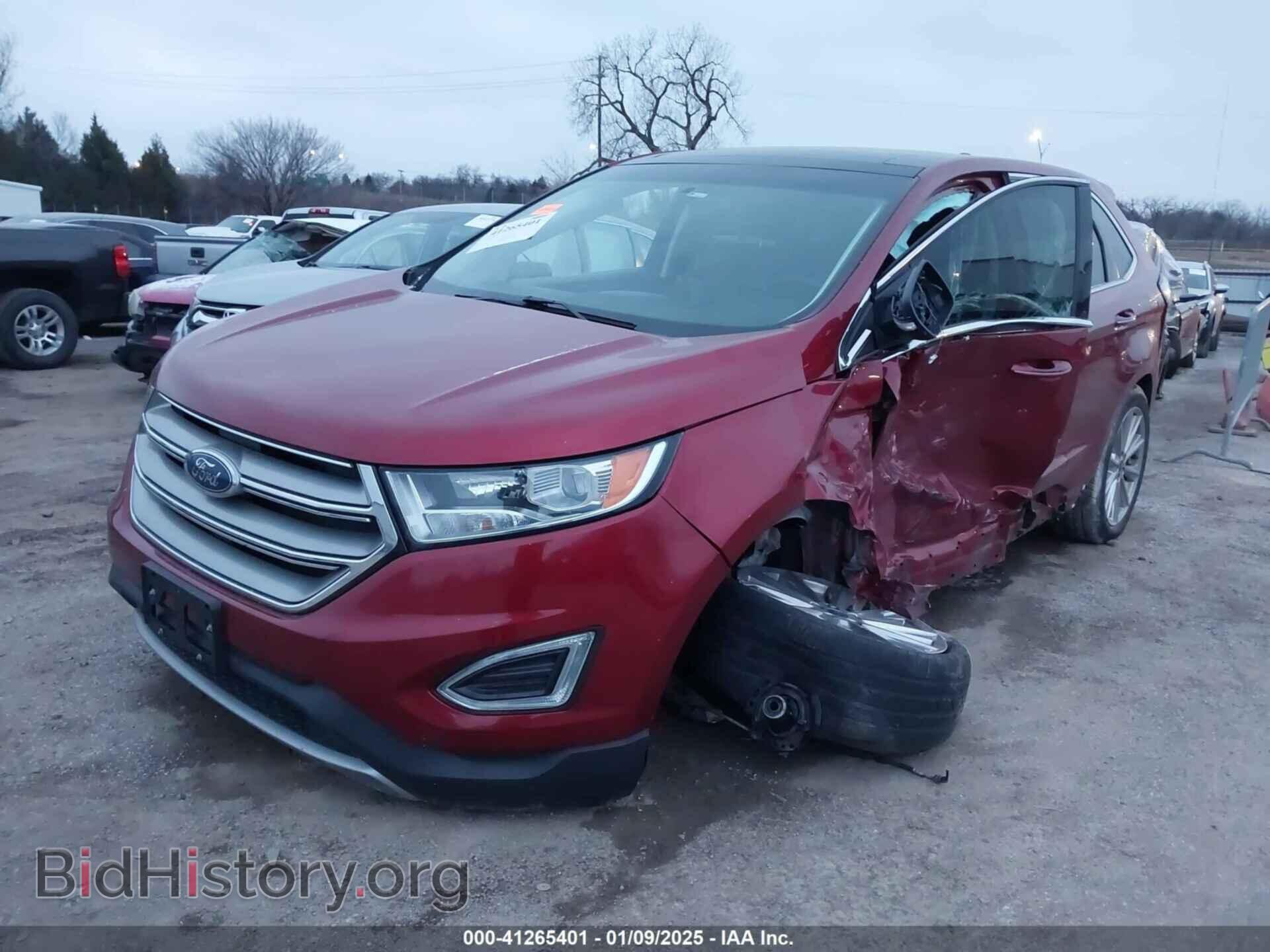 2017 FORD EDGE - VIN: 2FMPK3K80HBC21522 - Фото 2