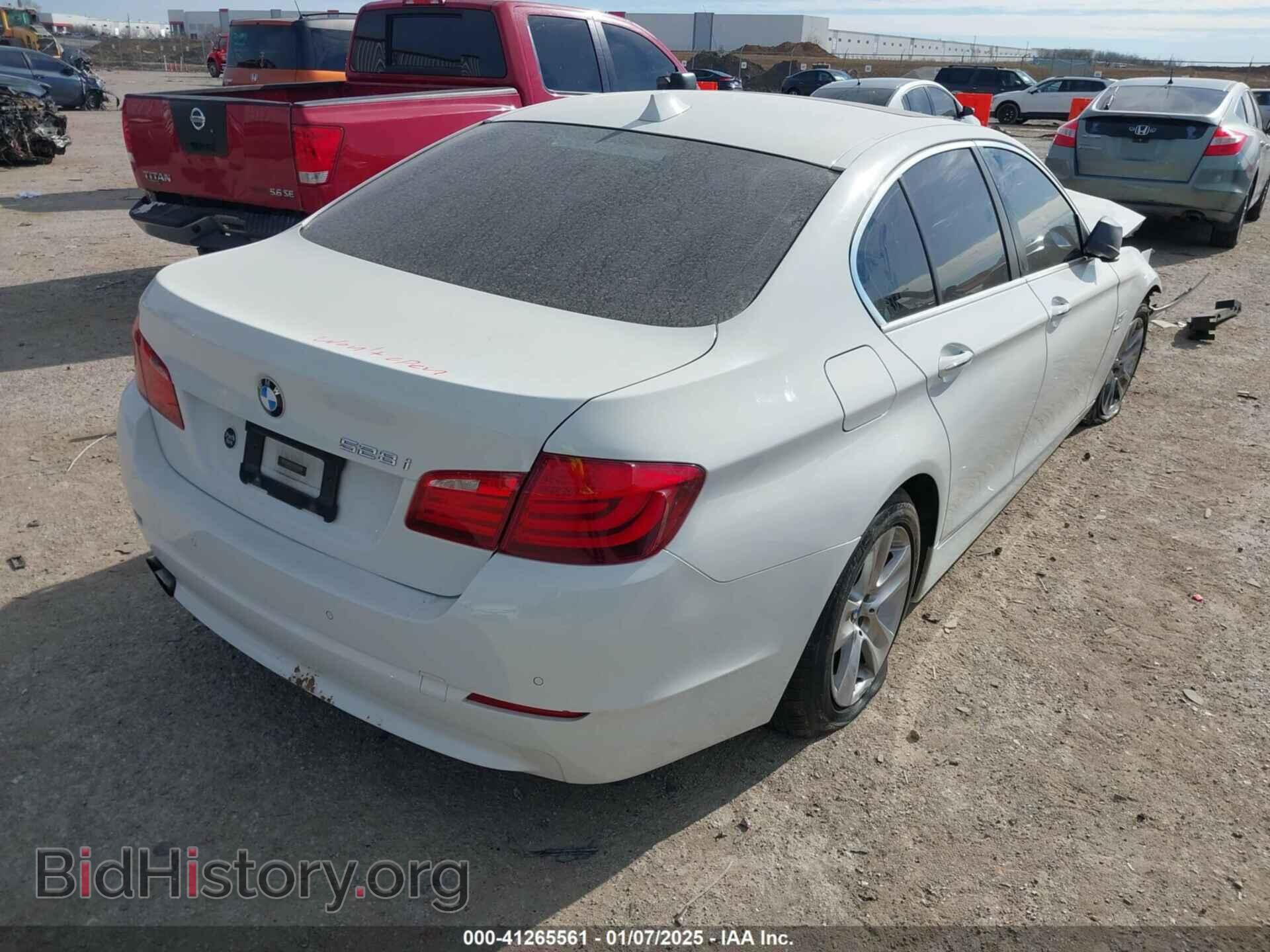 2012 BMW 528I - VIN: WBAXH5C51CDW11189 - Фото 4