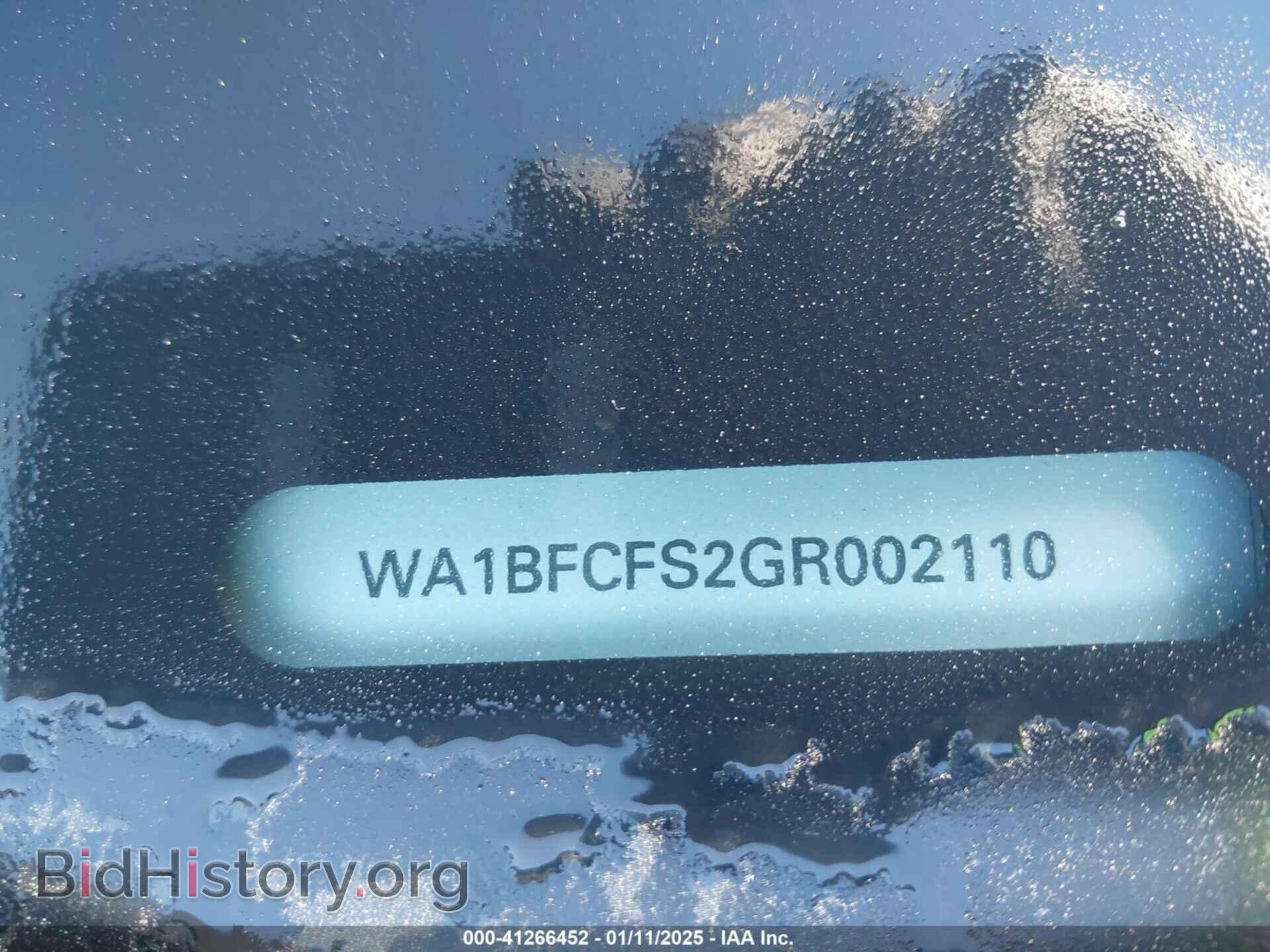 2016 AUDI Q3 - VIN: WA1BFCFS2GR002110 - Фото 9