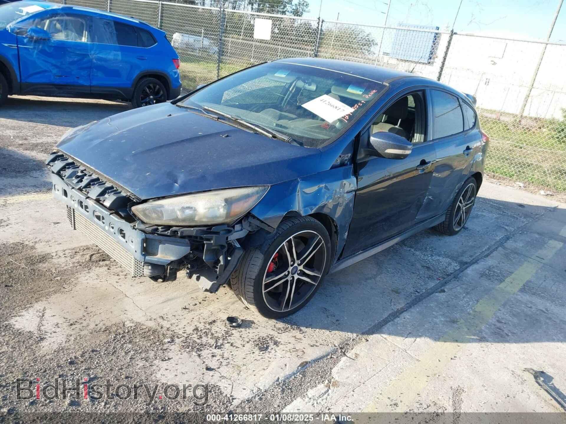 2018 FORD FOCUS ST - VIN: 1FADP3L97JL331687 - Фото 2