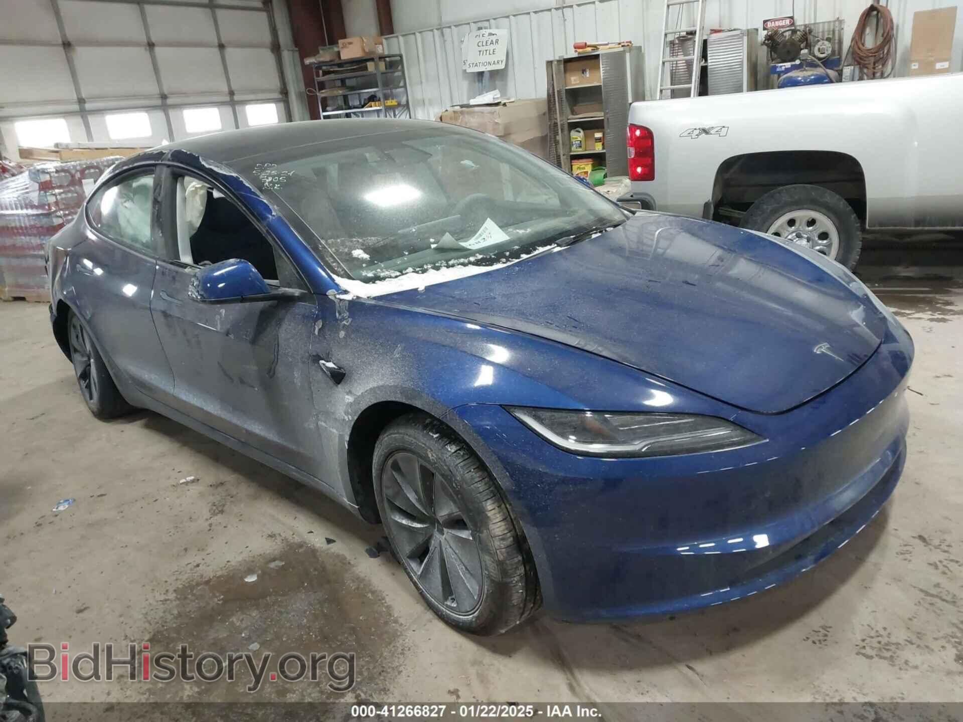 Photo 5YJ3E1EA8RF747205 - TESLA MODEL 3 2024