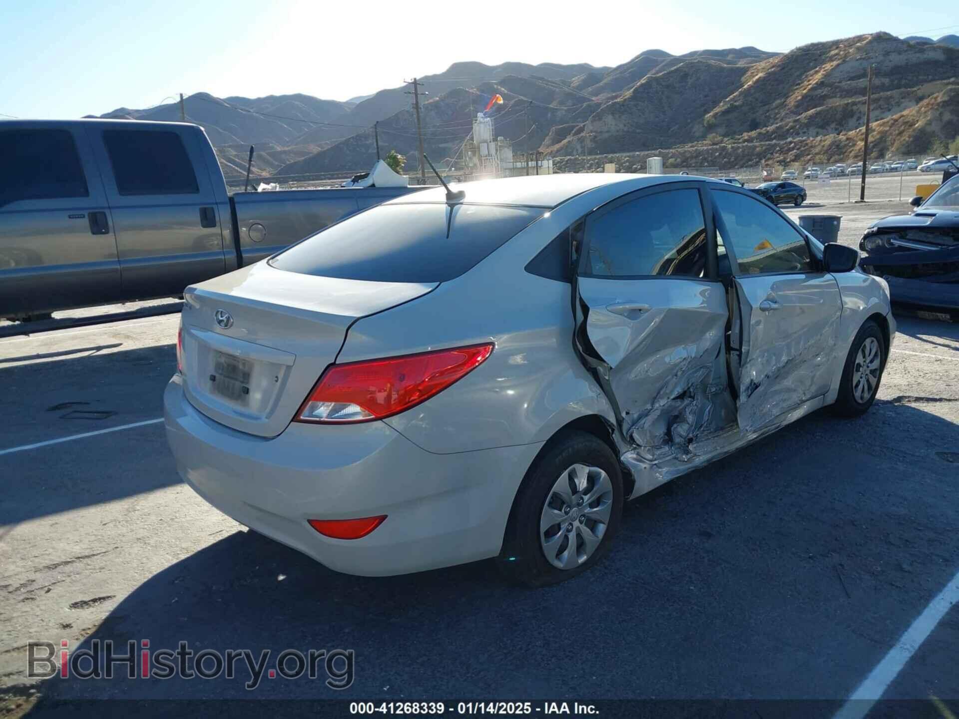 2017 HYUNDAI ACCENT - VIN: KMHCT4AE0HU262347 - Фото 4
