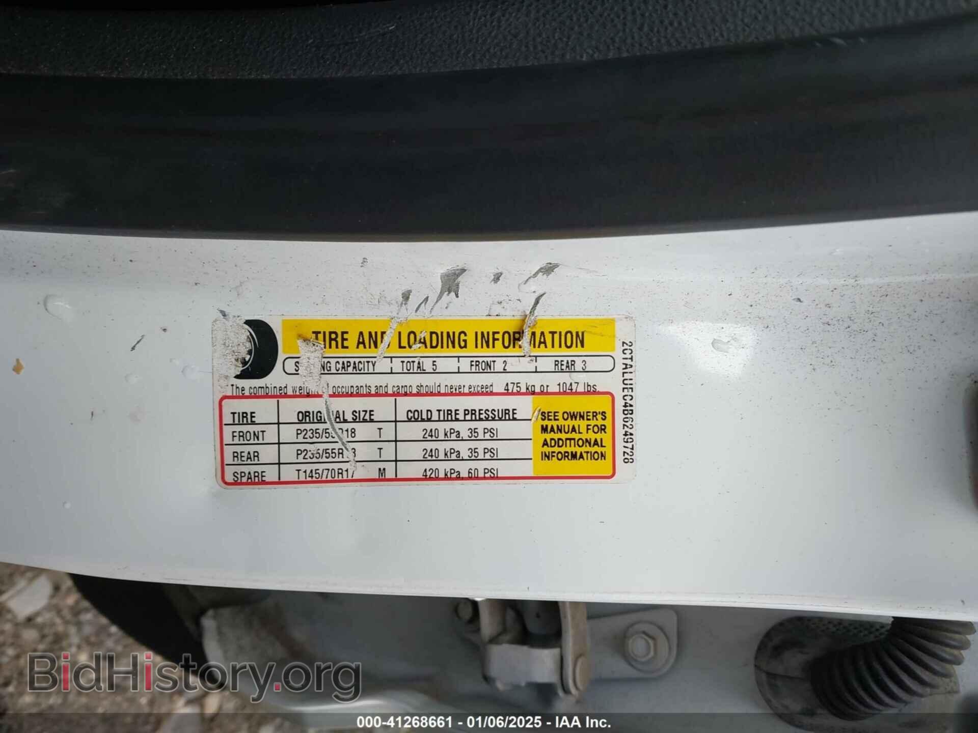 2011 GMC TERRAIN - VIN: 2CTALUEC4B6249728 - Photo 9