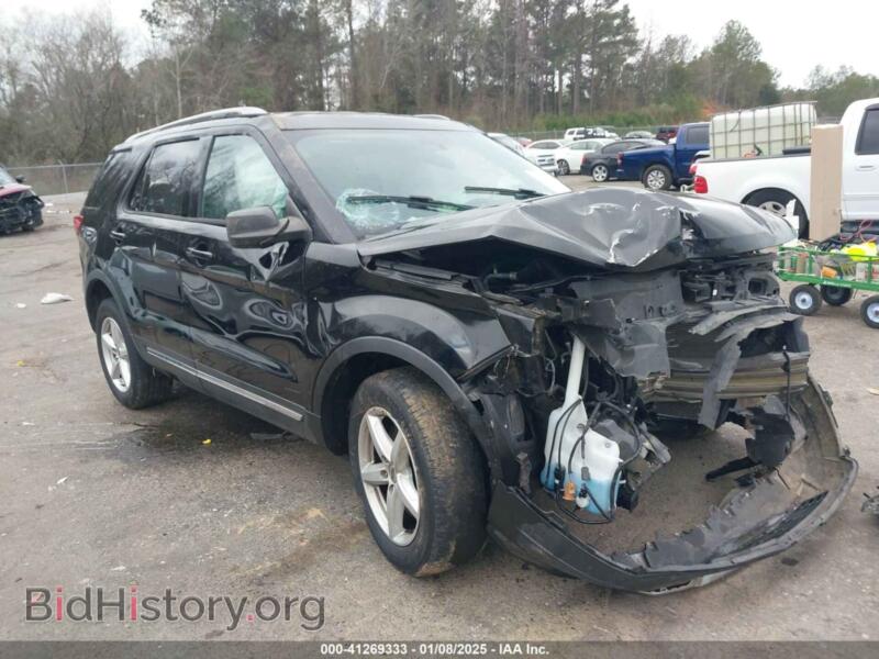 2018 Ford EXPLORER XLT (VIN 1FM5K7D84JGB75025) — фото 1 из 12, IAAI, повреждение: опрокидывание