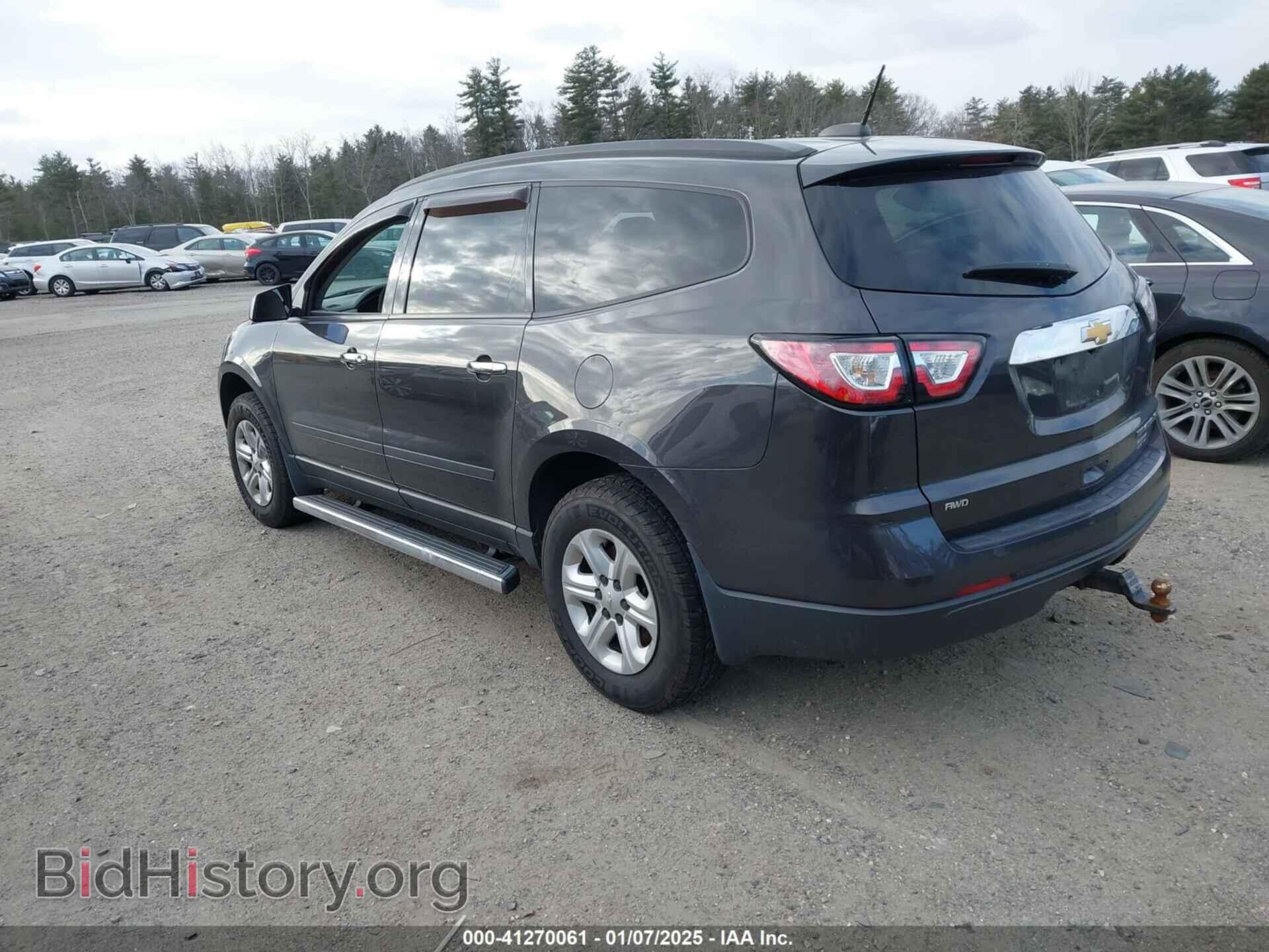 2016 CHEVROLET TRAVERSE - VIN: 1GNKVFED6GJ301084 - Фото 3
