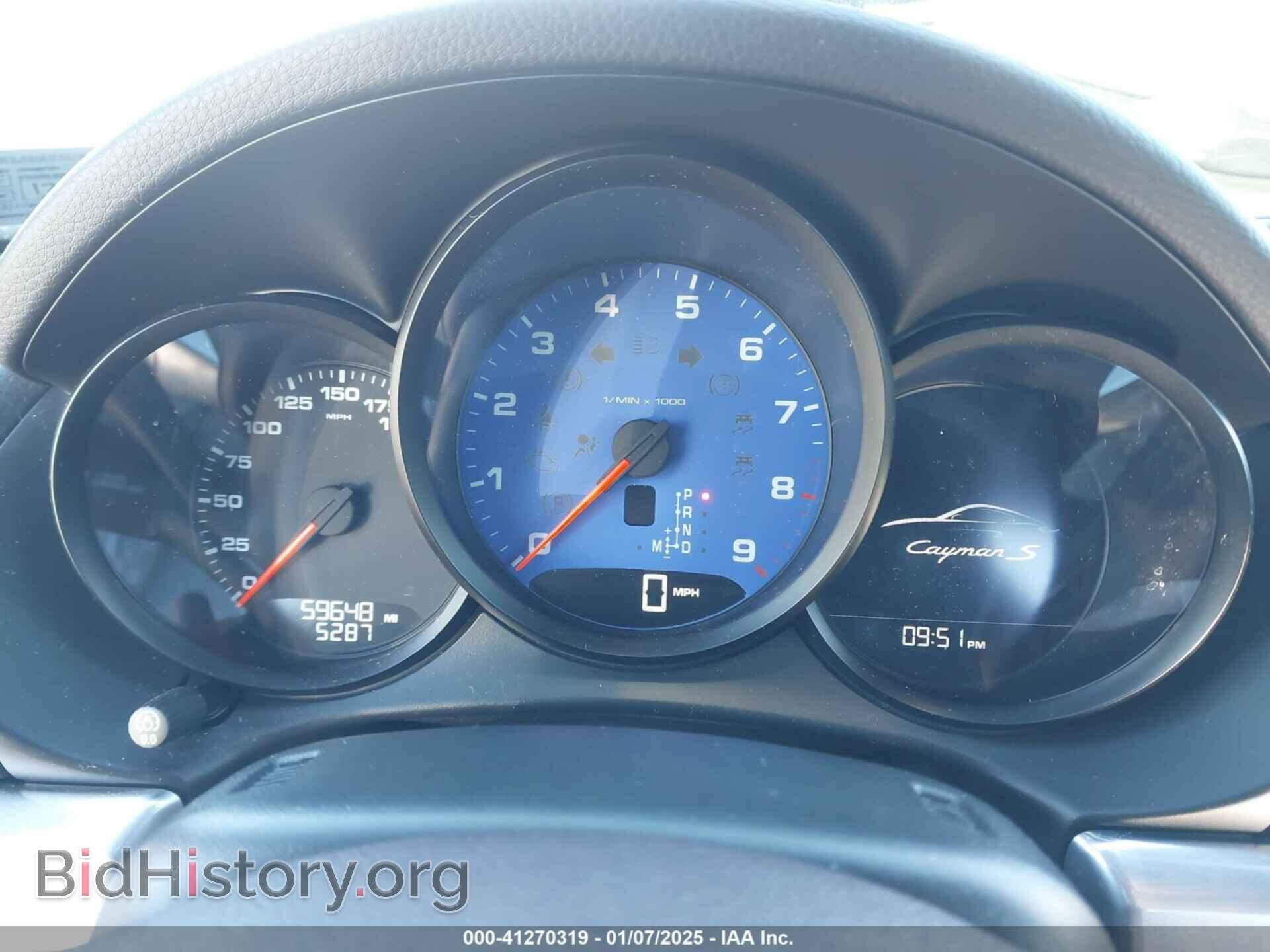 2014 PORSCHE CAYMAN - VIN: WP0AB2A81EK191907 - Фото 7