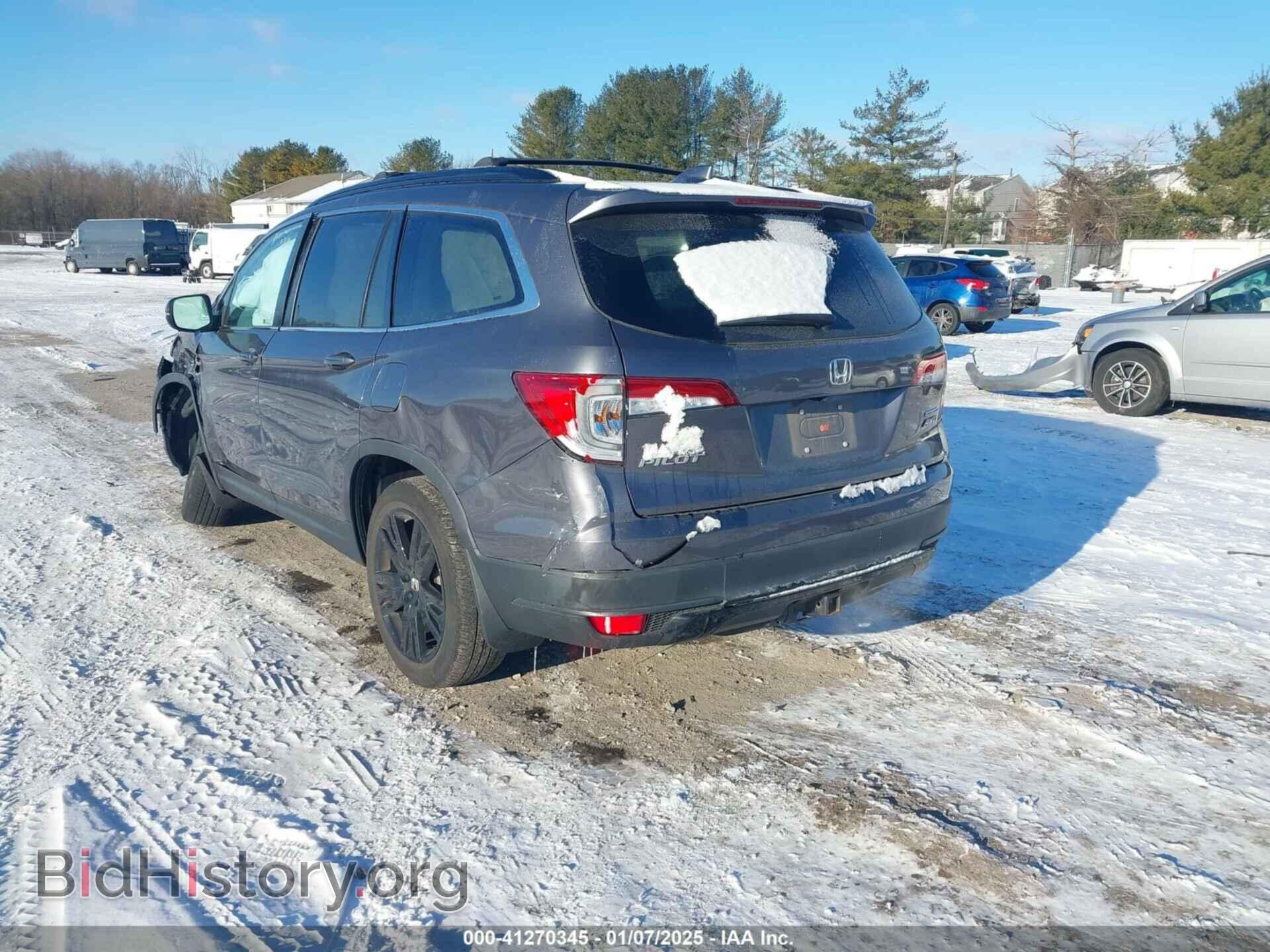 2021 HONDA PILOT - VIN: 5FNYF6H24MB063376 - Фото 3