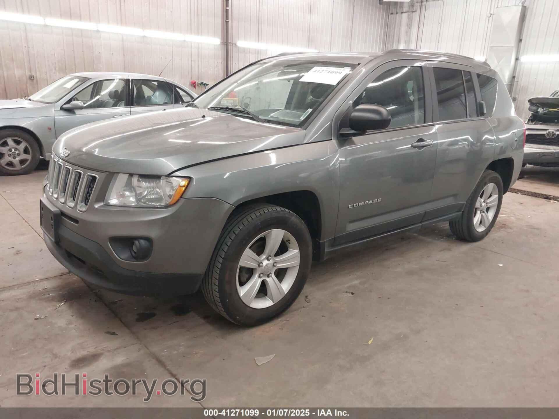 2013 JEEP COMPASS - VIN: 1C4NJDBBXDD225517 - Фото 2