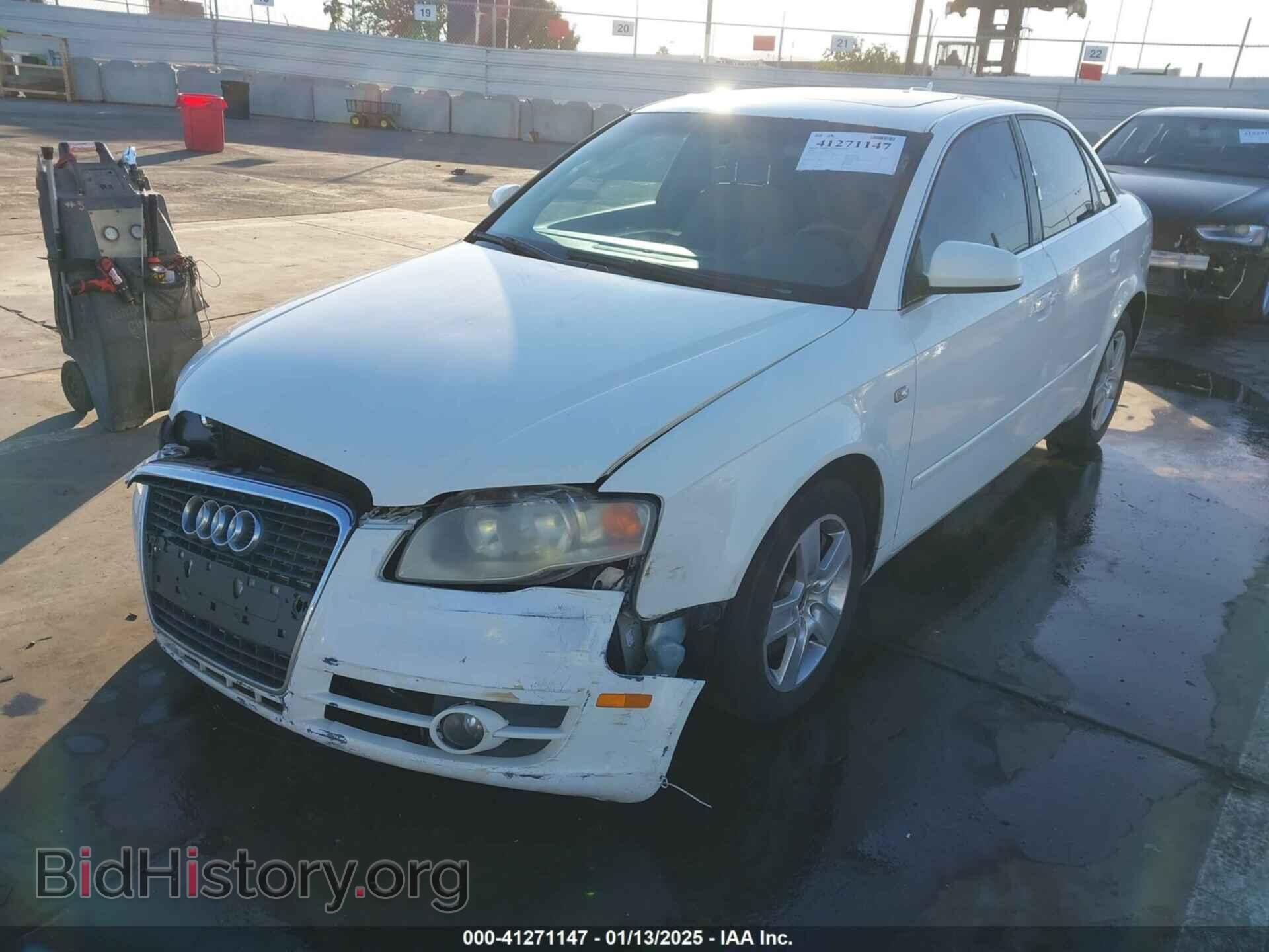 2006 AUDI A4 - VIN: WAUAF78E76A134127 - Фото 2