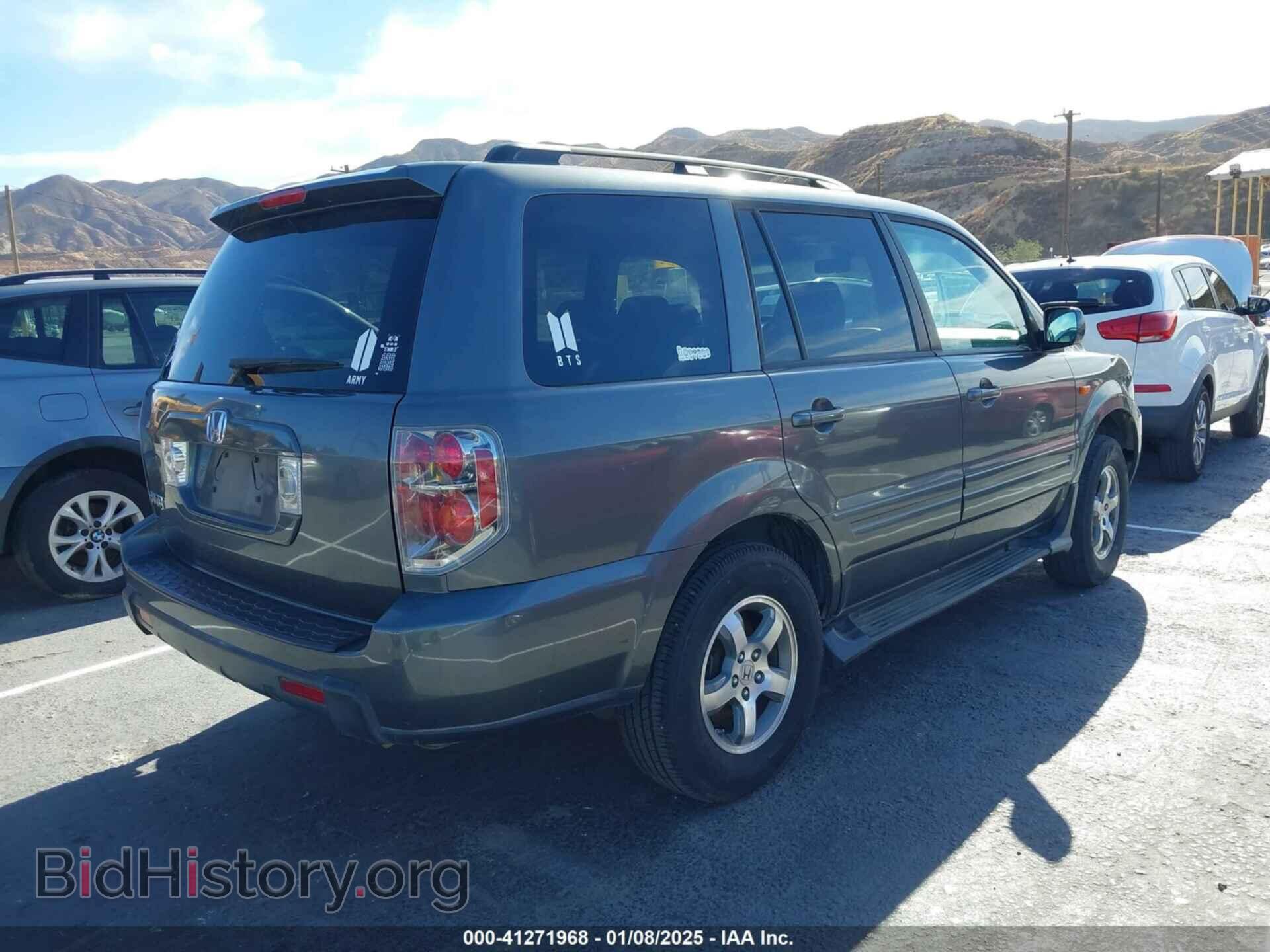 2007 HONDA PILOT - VIN: 5FNYF28497B024734 - Фото 4