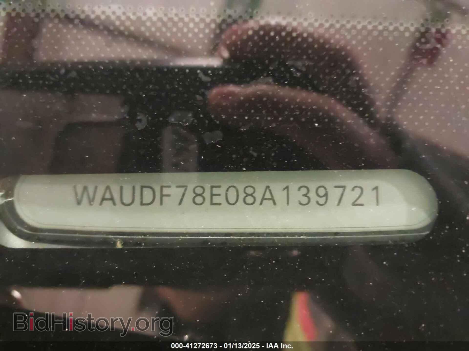 2008 AUDI A4 - VIN: WAUDF78E08A139721 - Фото 9