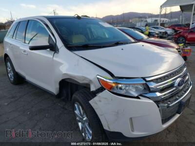 2014 Ford EDGE Limited, white — VIN 2FMDK3KC5EBA62421, IAAI