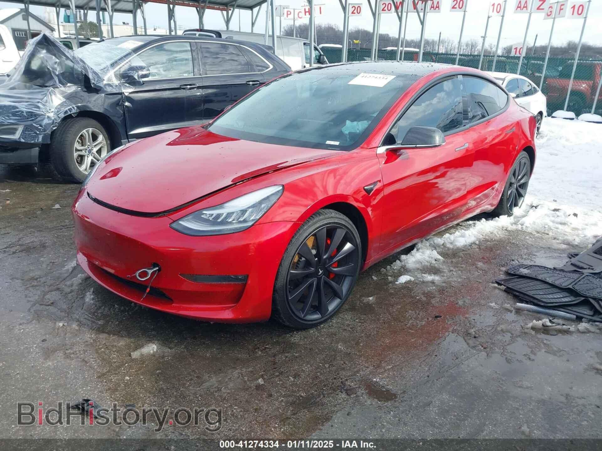 2020 TESLA MODEL 3 - VIN: 5YJ3E1EC7LF669279 - Фото 2