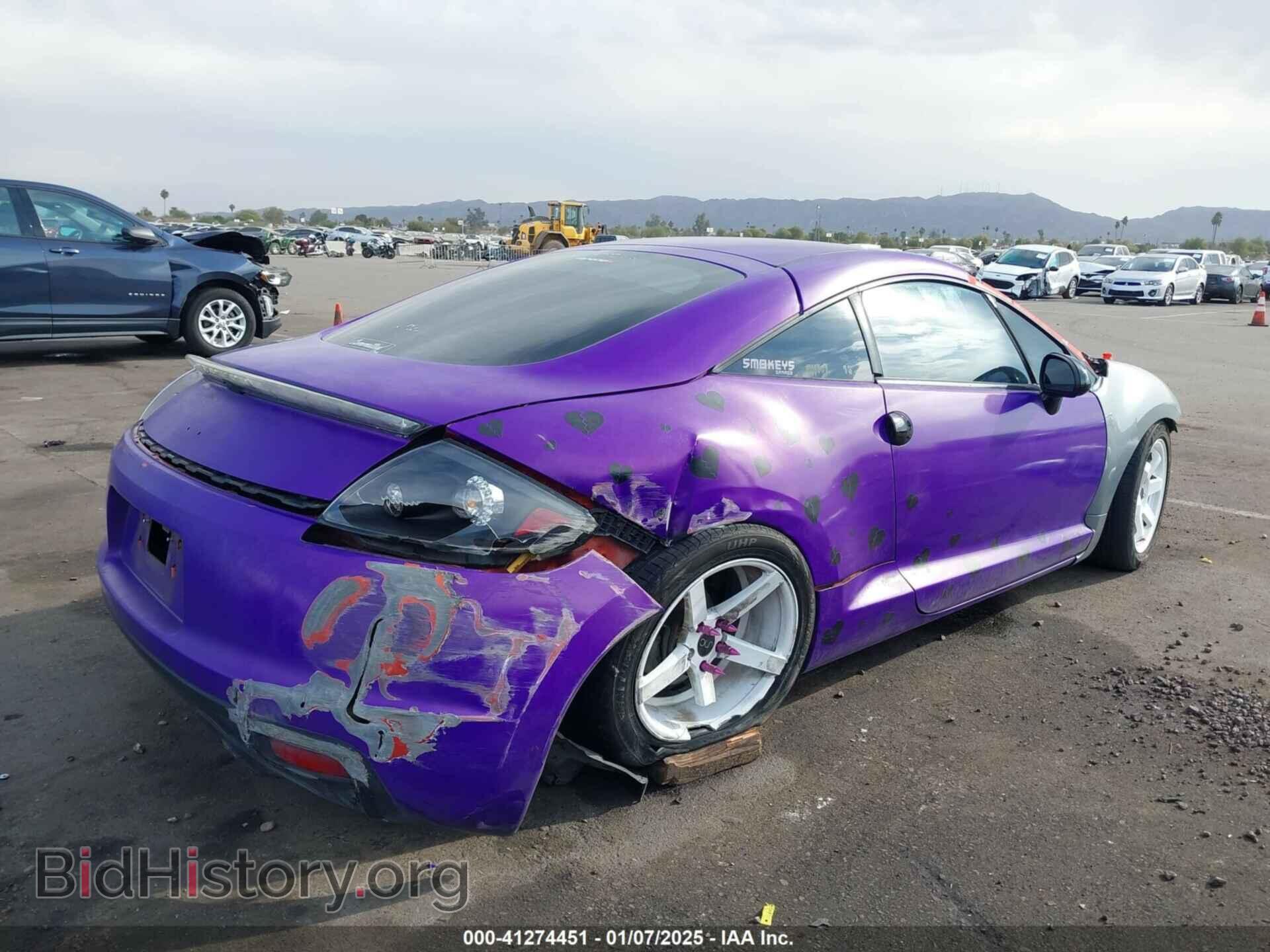 2009 MITSUBISHI ECLIPSE - VIN: 4A3AK24F19E040657 - Photo 4