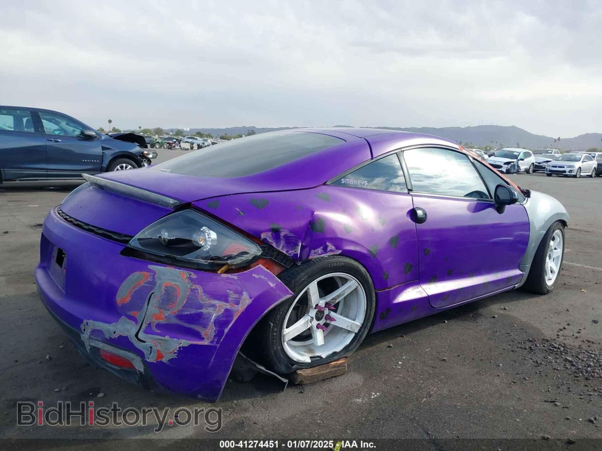 2009 MITSUBISHI ECLIPSE - VIN: 4A3AK24F19E040657 - Photo 6