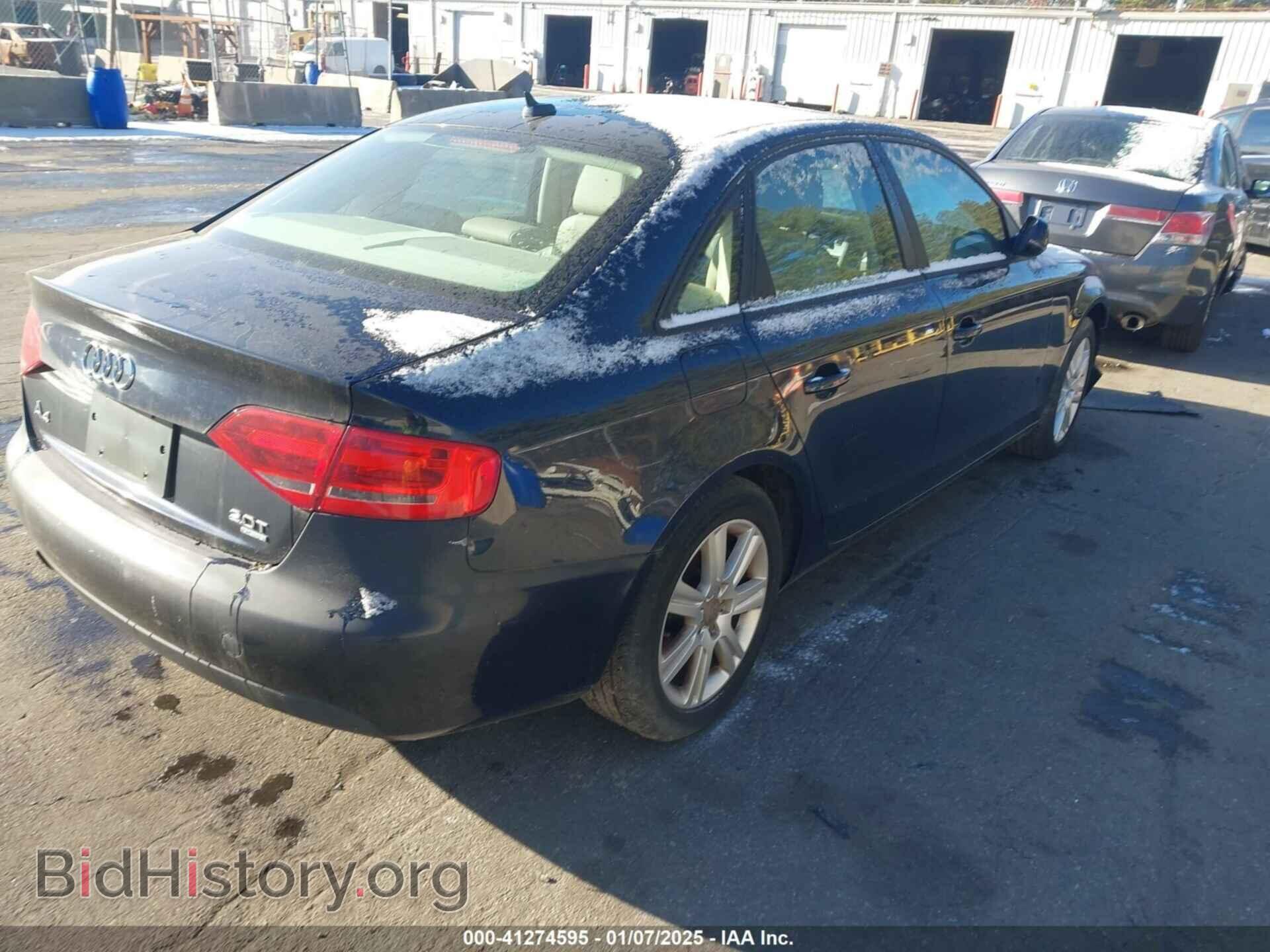 2010 AUDI A4 - VIN: WAUBFAFL1AN066766 - Фото 4