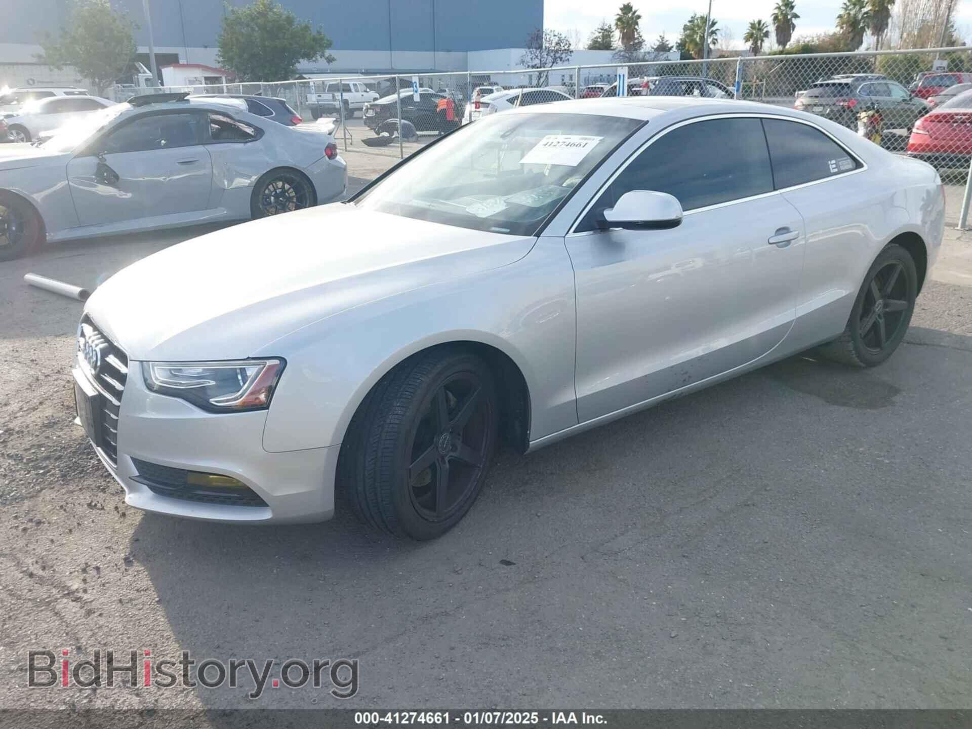 2014 AUDI A5 - VIN: WAULFAFR7EA013219 - Фото 2