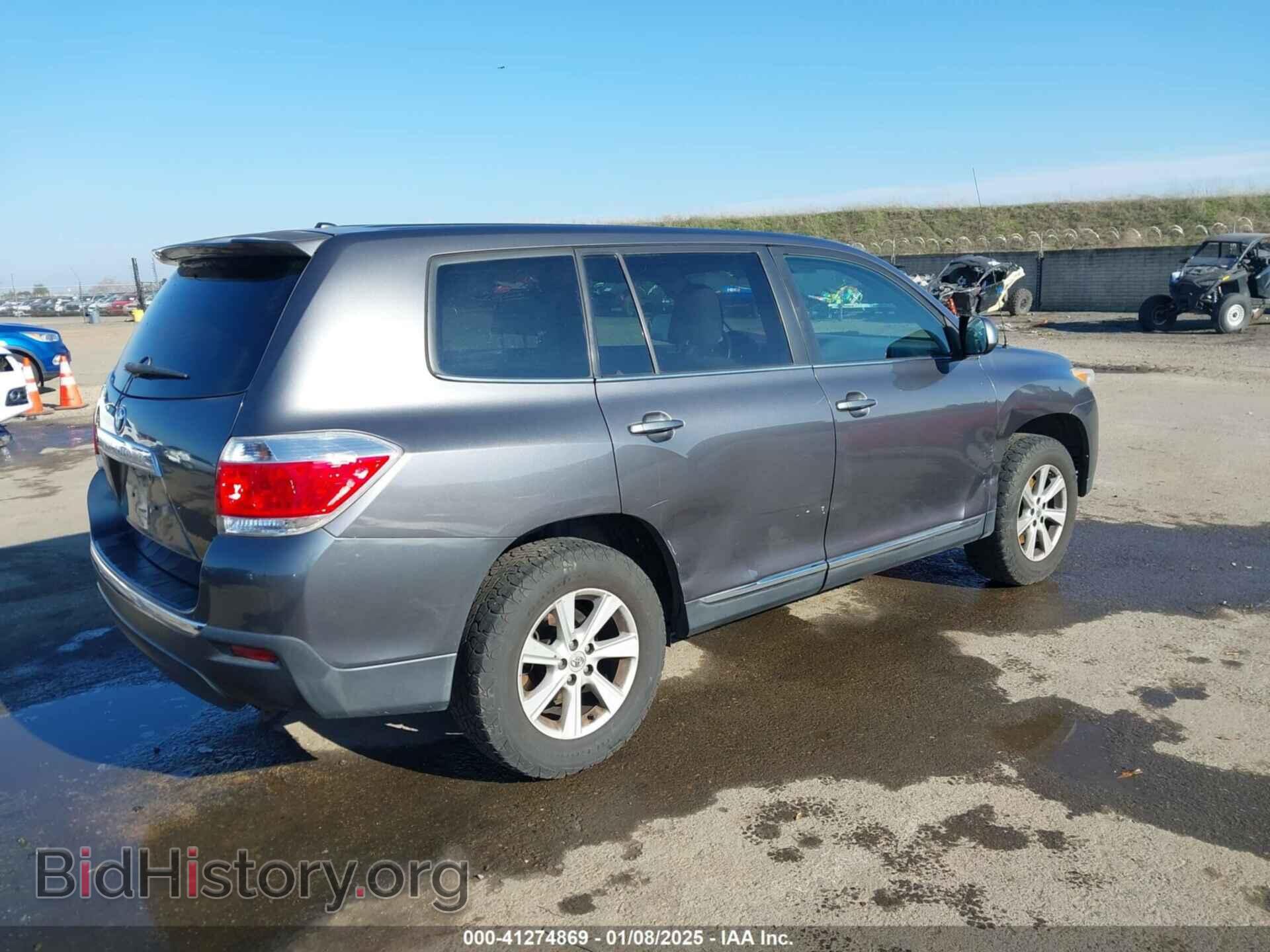 2012 TOYOTA HIGHLANDER - VIN: 5TDZA3EH7CS021403 - Фото 4