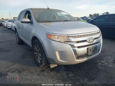 2012 Ford EDGE Limited, silver — VIN 2FMDK3KC3CBA08578, IAAI