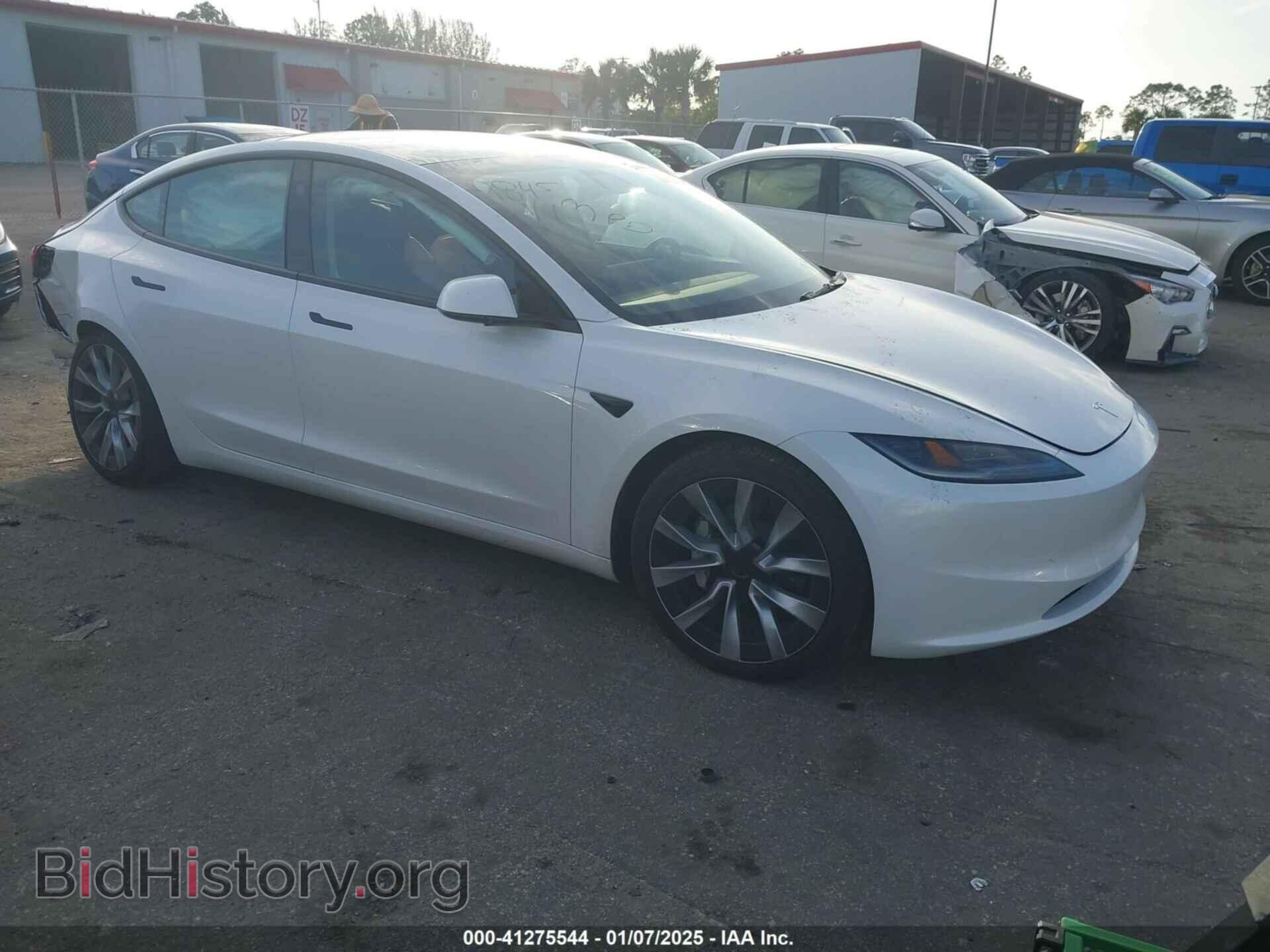 Photo 5YJ3E1EA9RF751845 - TESLA MODEL 3 2024