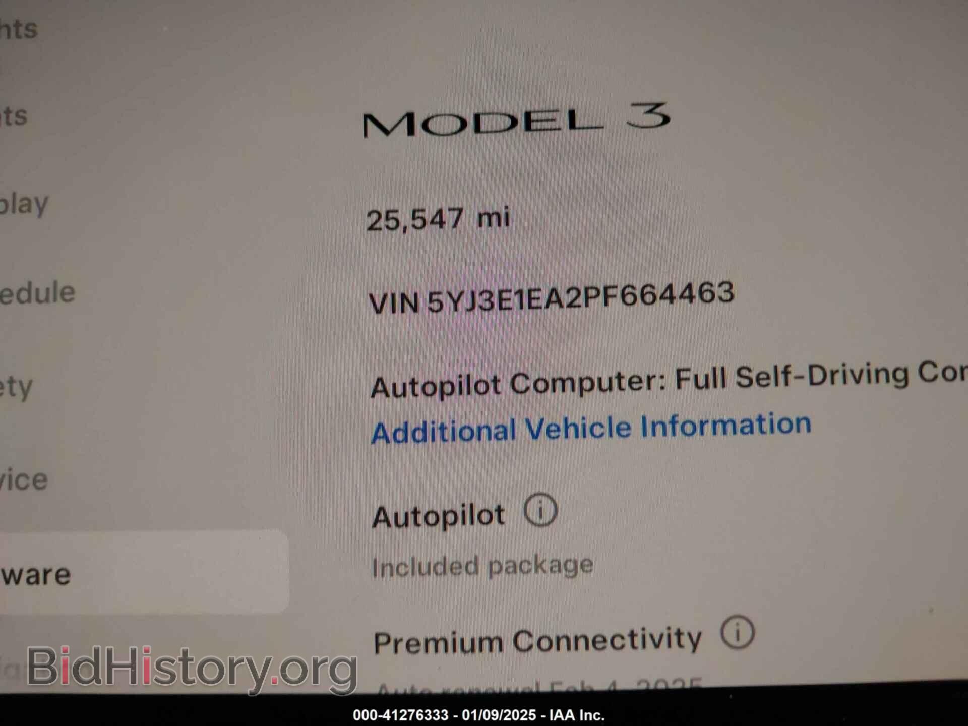 2023 TESLA MODEL 3 - VIN: 5YJ3E1EA2PF664463 - Фото 16