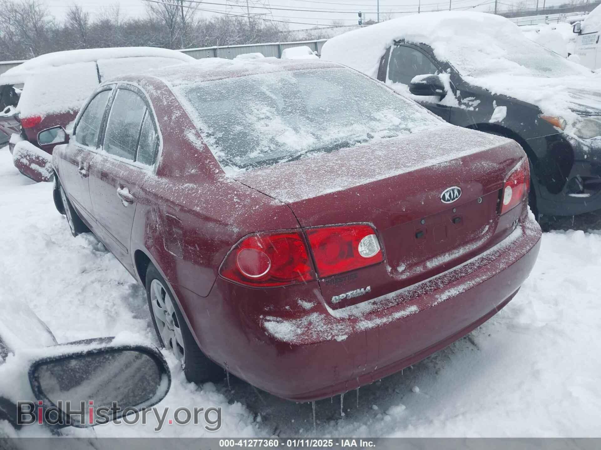2007 KIA OPTIMA - VIN: KNAGE123375084306 - Фото 3