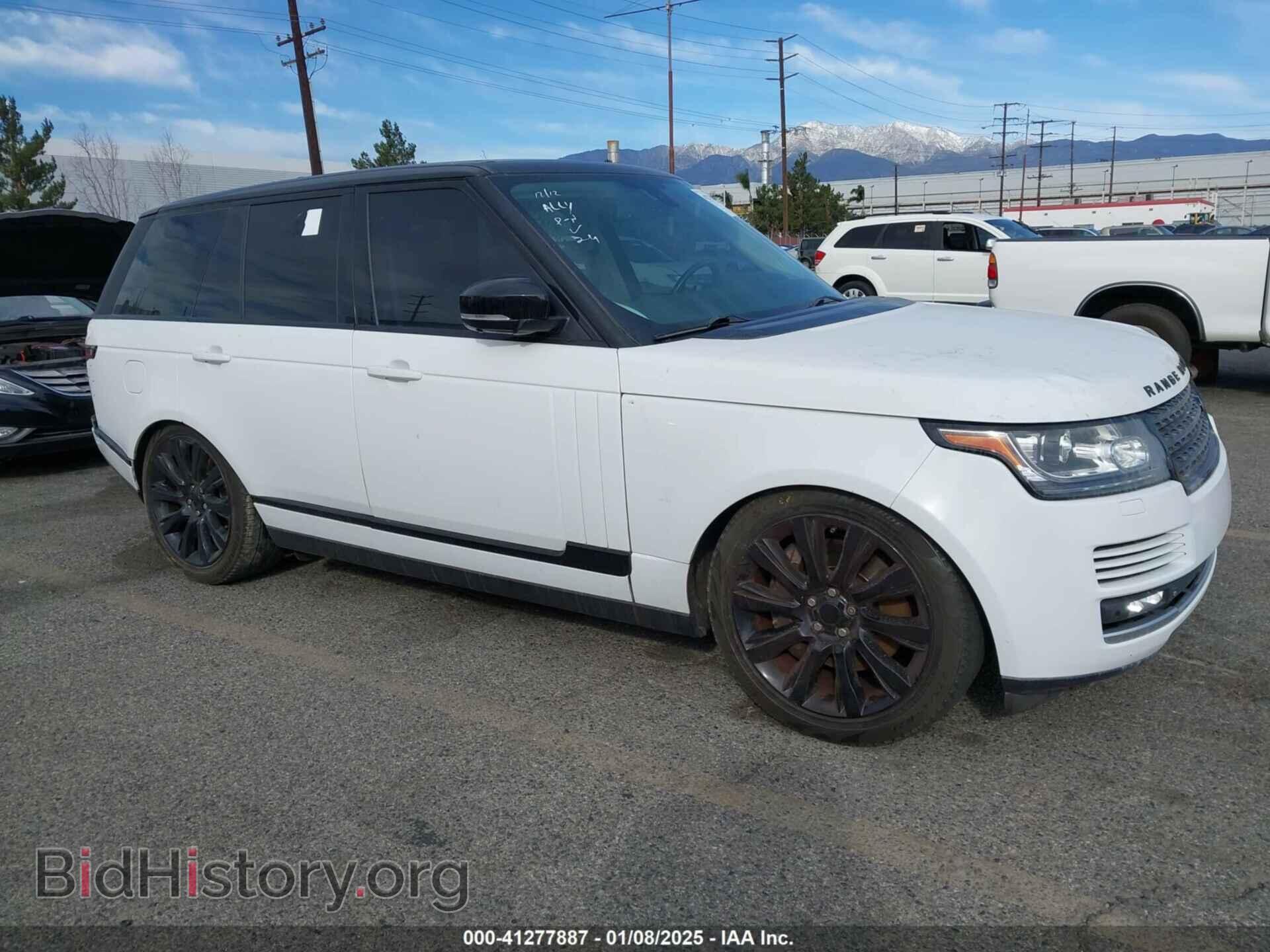 Photo SALGS2TF3FA226405 - LAND ROVER RANGE ROVER 2015