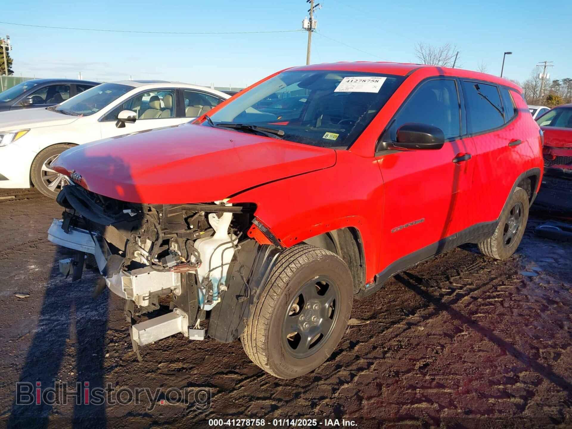 2020 JEEP COMPASS - VIN: 3C4NJDABXLT217802 - Фото 2