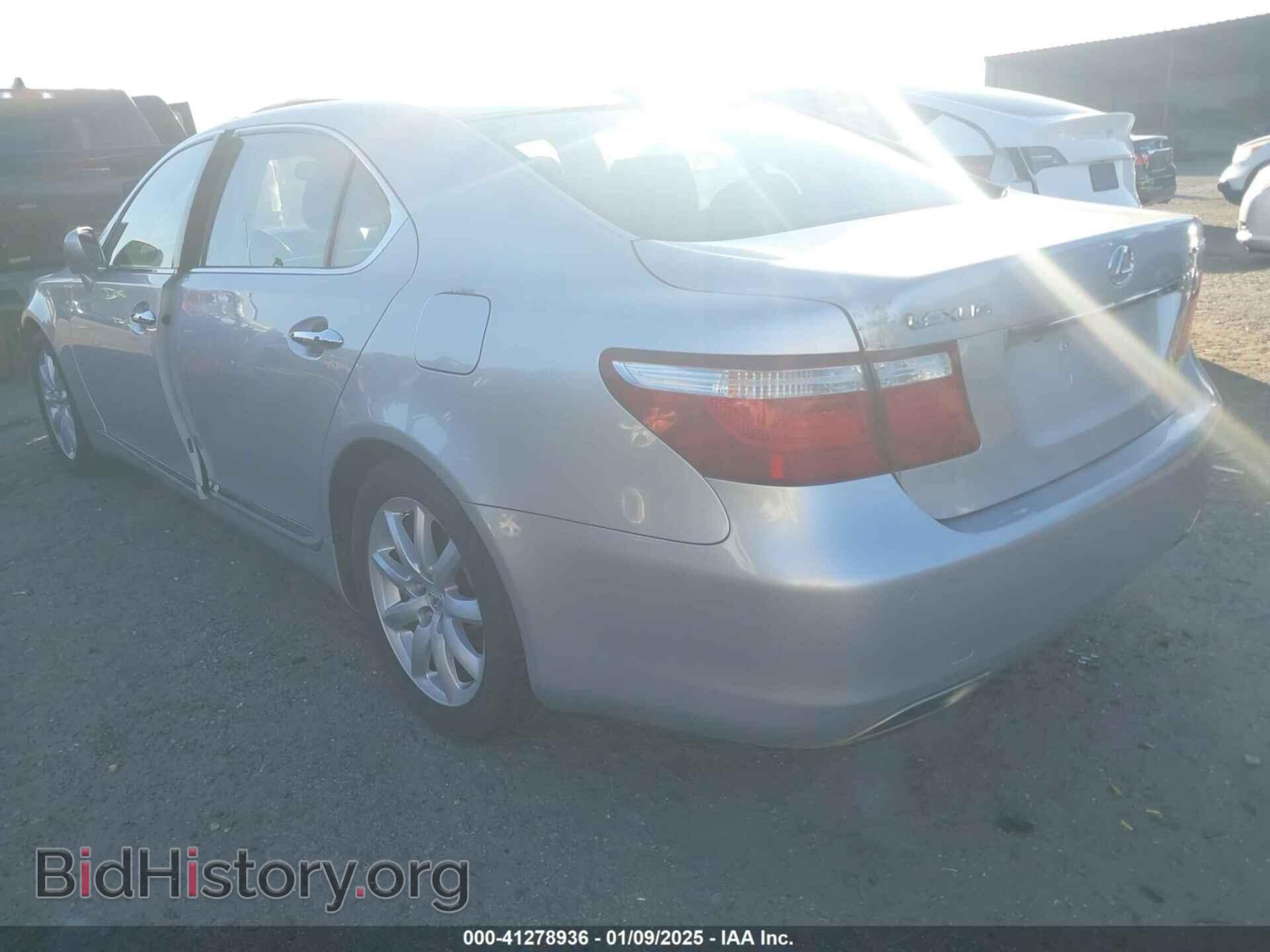 2007 LEXUS LS 460 - VIN: JTHGL46F675002355 - Фото 3