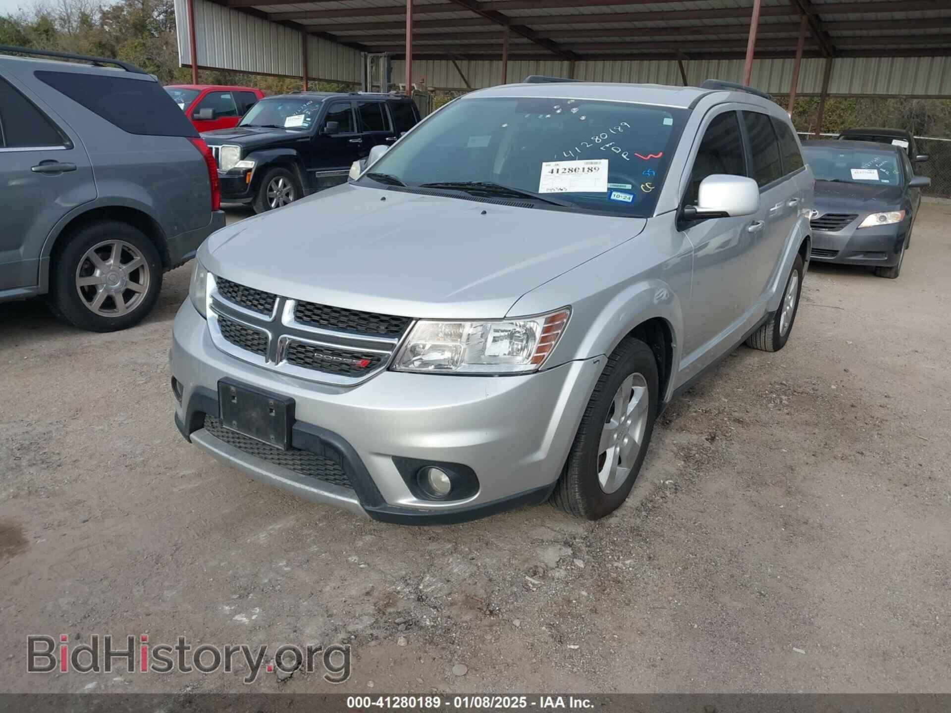 2012 DODGE JOURNEY - VIN: 3C4PDCBG8CT393896 - Фото 2