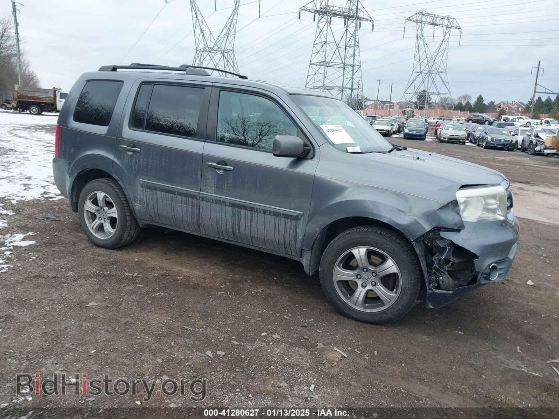 Фотография 5FNYF4H69CB046658 - HONDA PILOT 2012