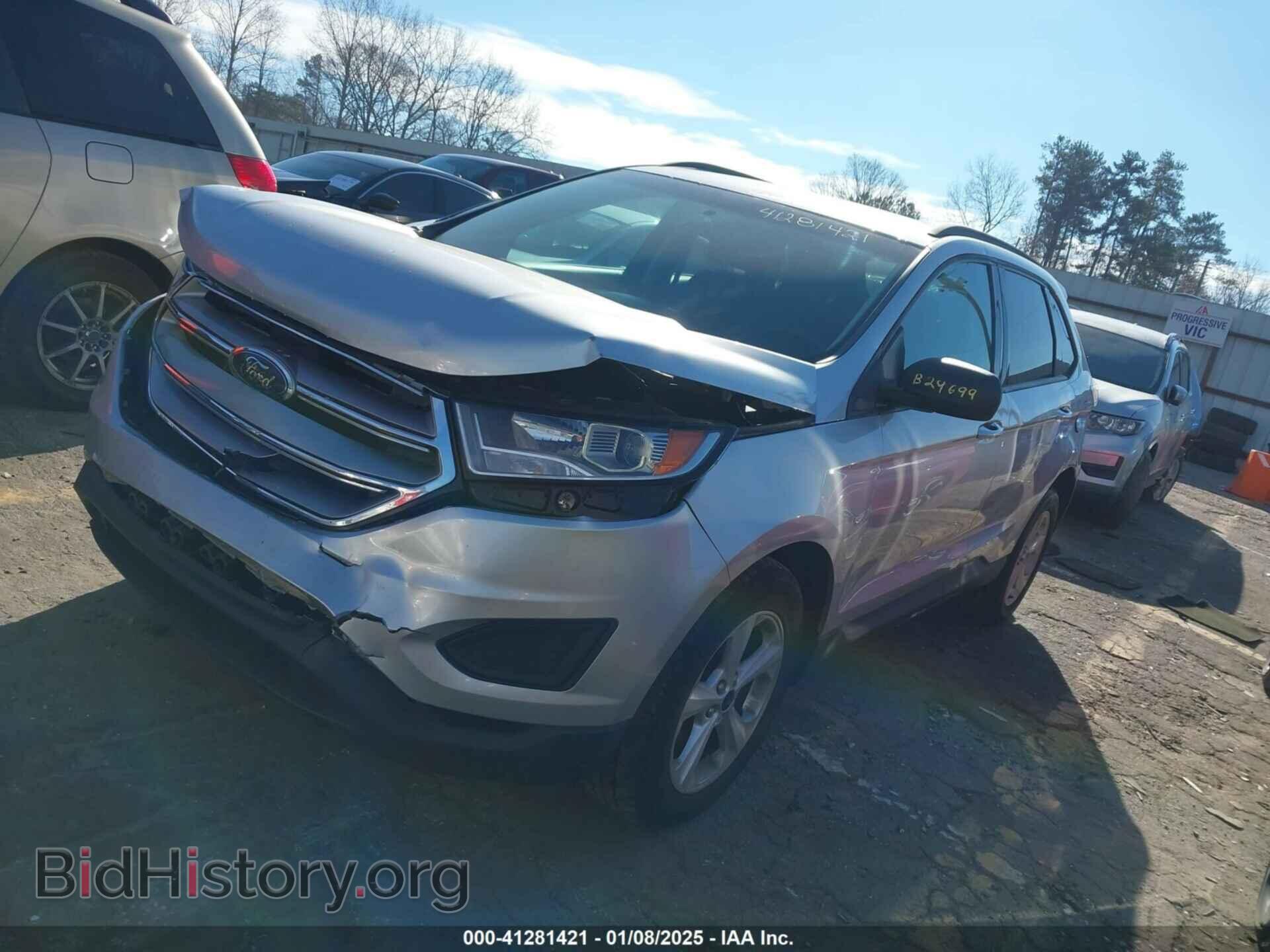 2016 FORD EDGE - VIN: 2FMPK3G96GBB29699 - Фото 2