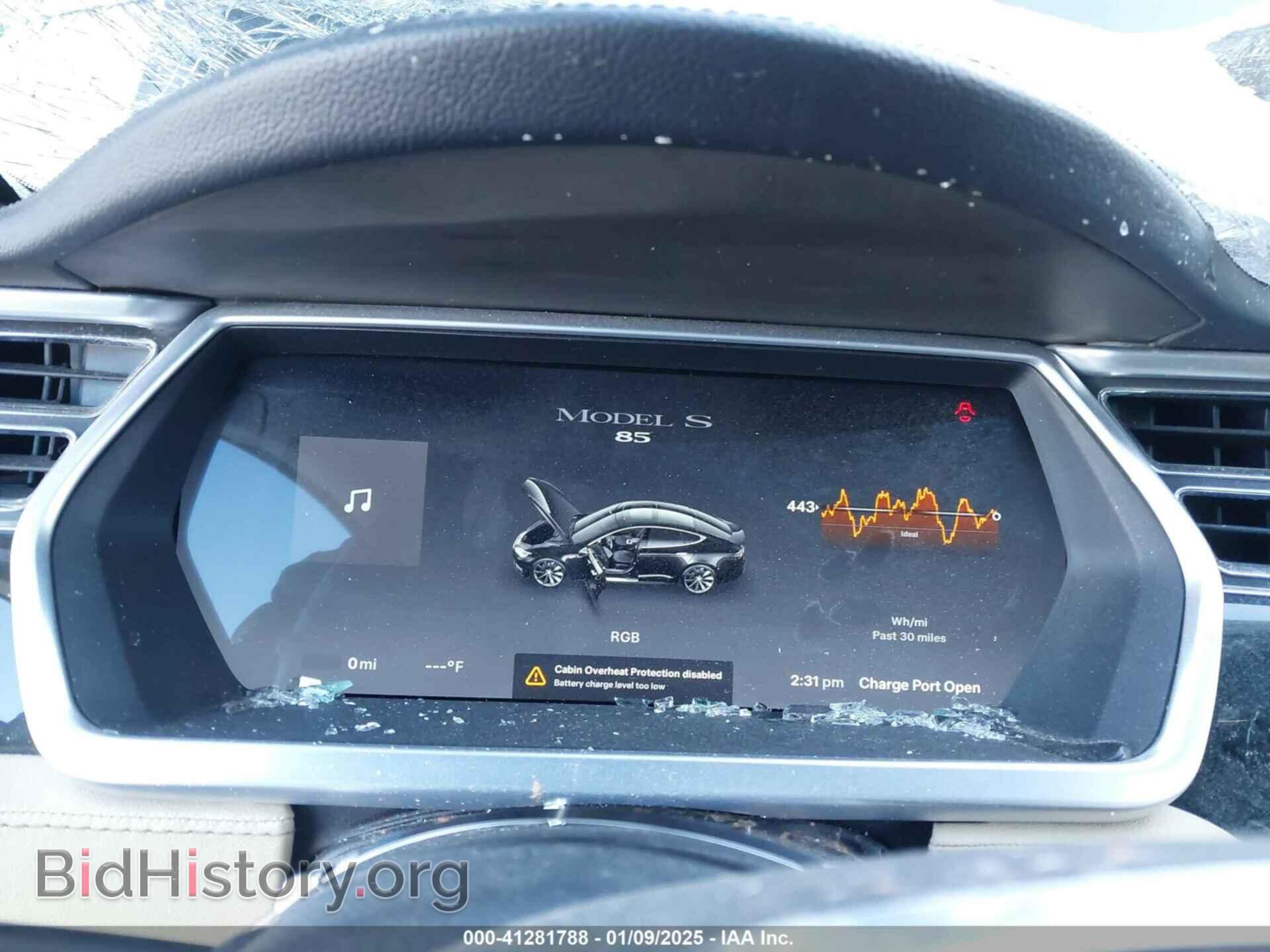 2013 TESLA MODEL S - VIN: 5YJSA1CNODFP07903 - Фото 7