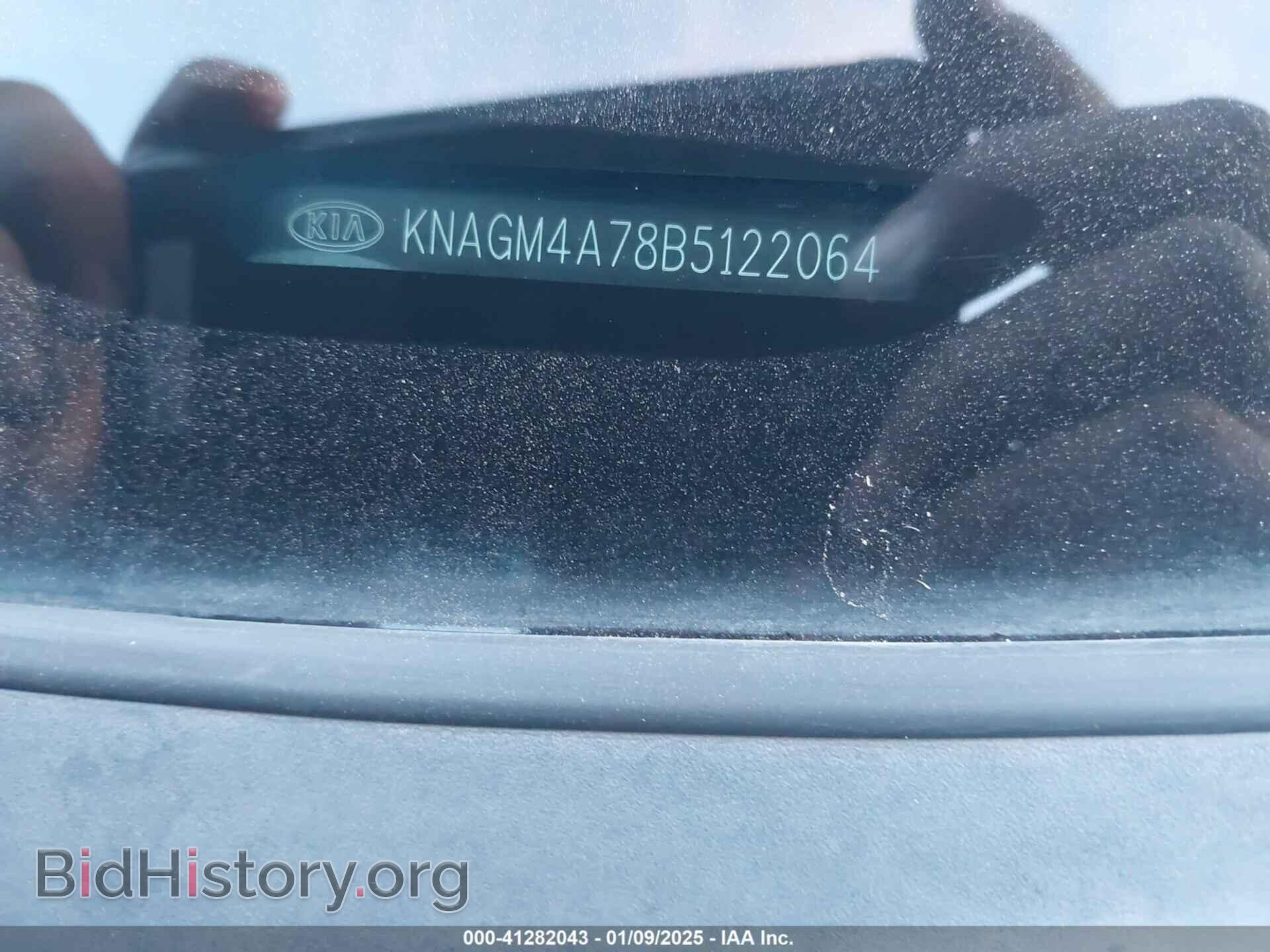 2011 KIA OPTIMA - VIN: KNAGM4A78B5122064 - Фото 9