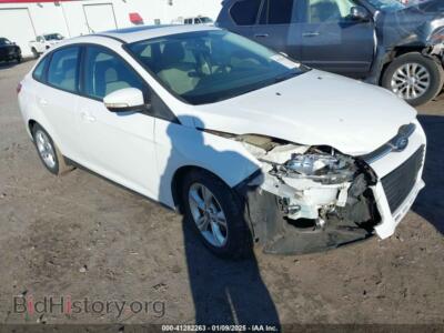 2014 Ford FOCUS SE, white — VIN 1FADP3F27EL215930, IAAI