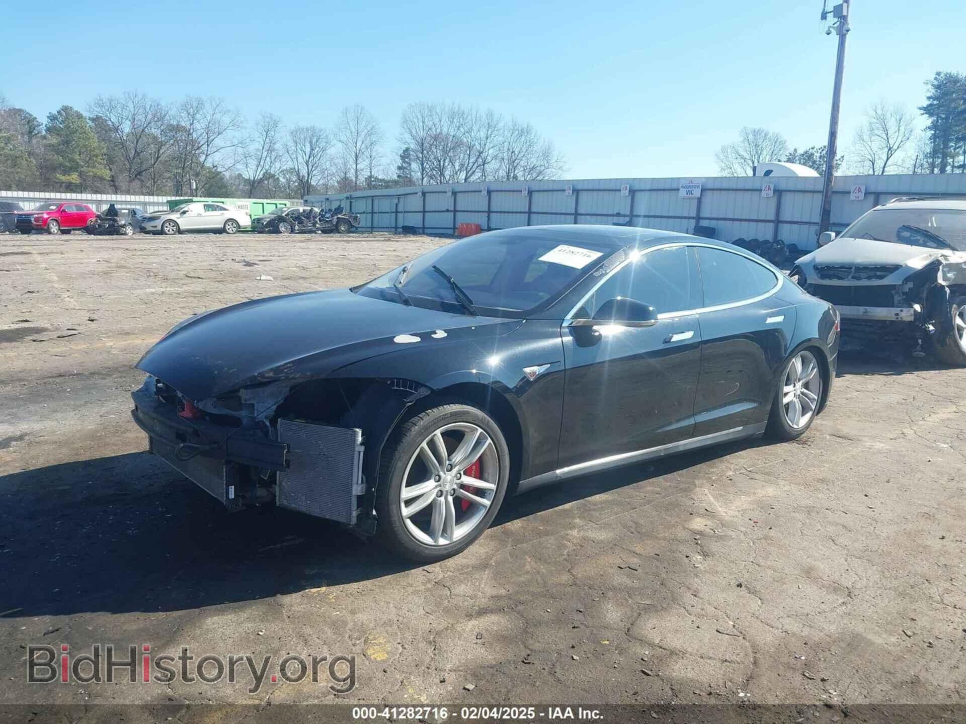 2014 TESLA MODEL S - VIN: 5YJSA1H10EFP56543 - Photo 2