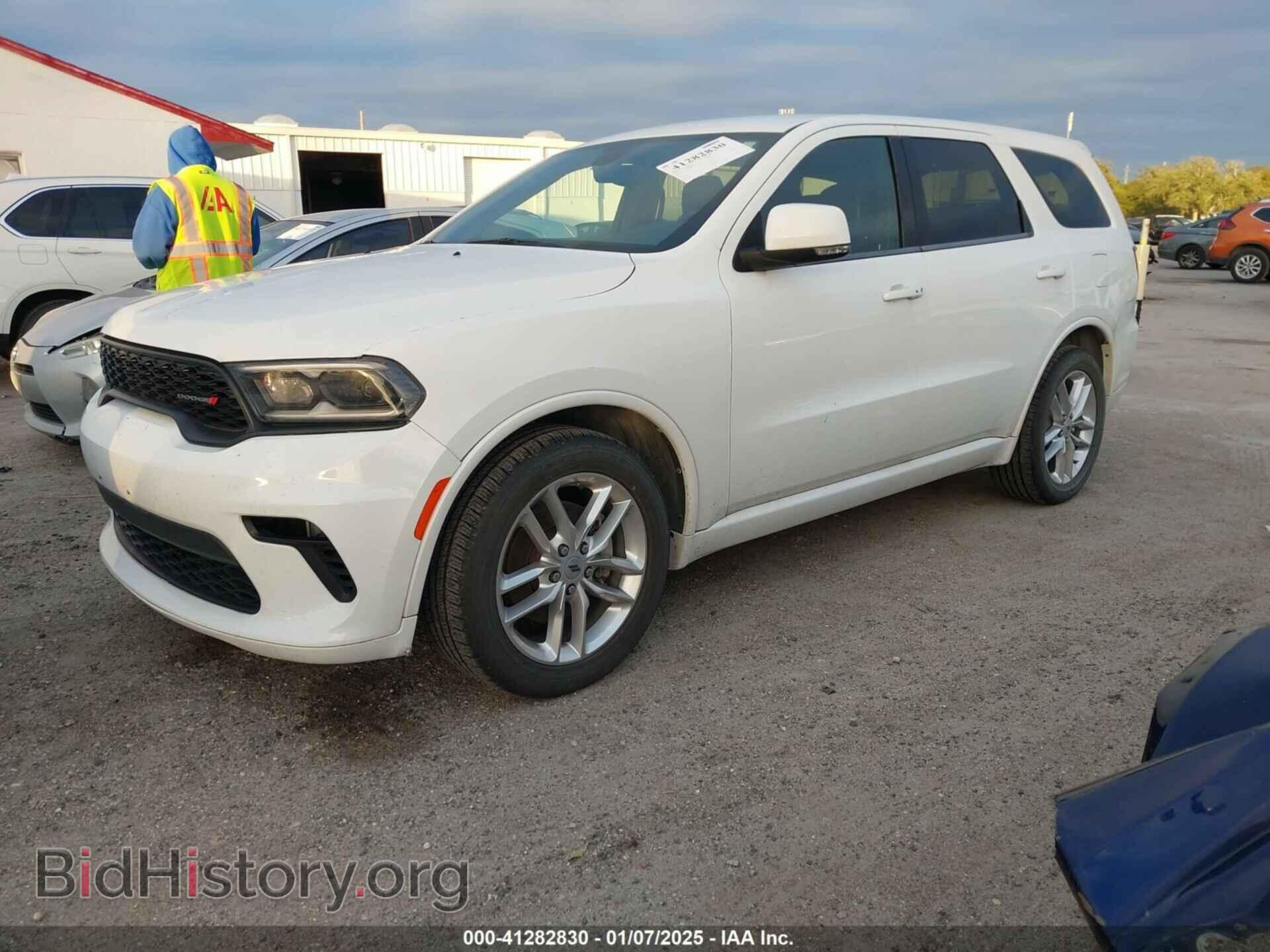 2021 DODGE DURANGO - VIN: 1C4RDHDG8MC608077 - Фото 2