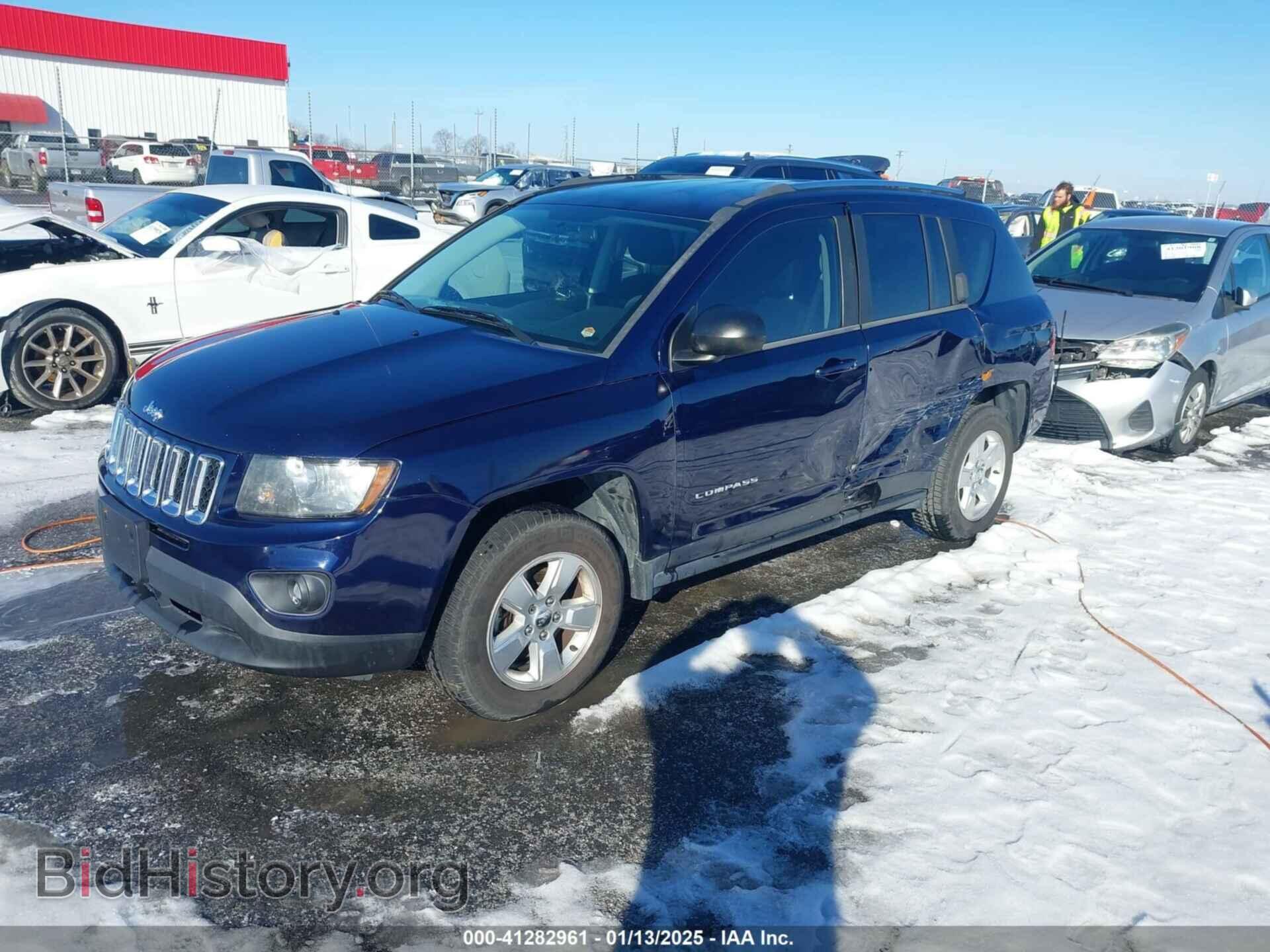 2014 JEEP COMPASS - VIN: 1C4NJCBA2ED594035 - Фото 2