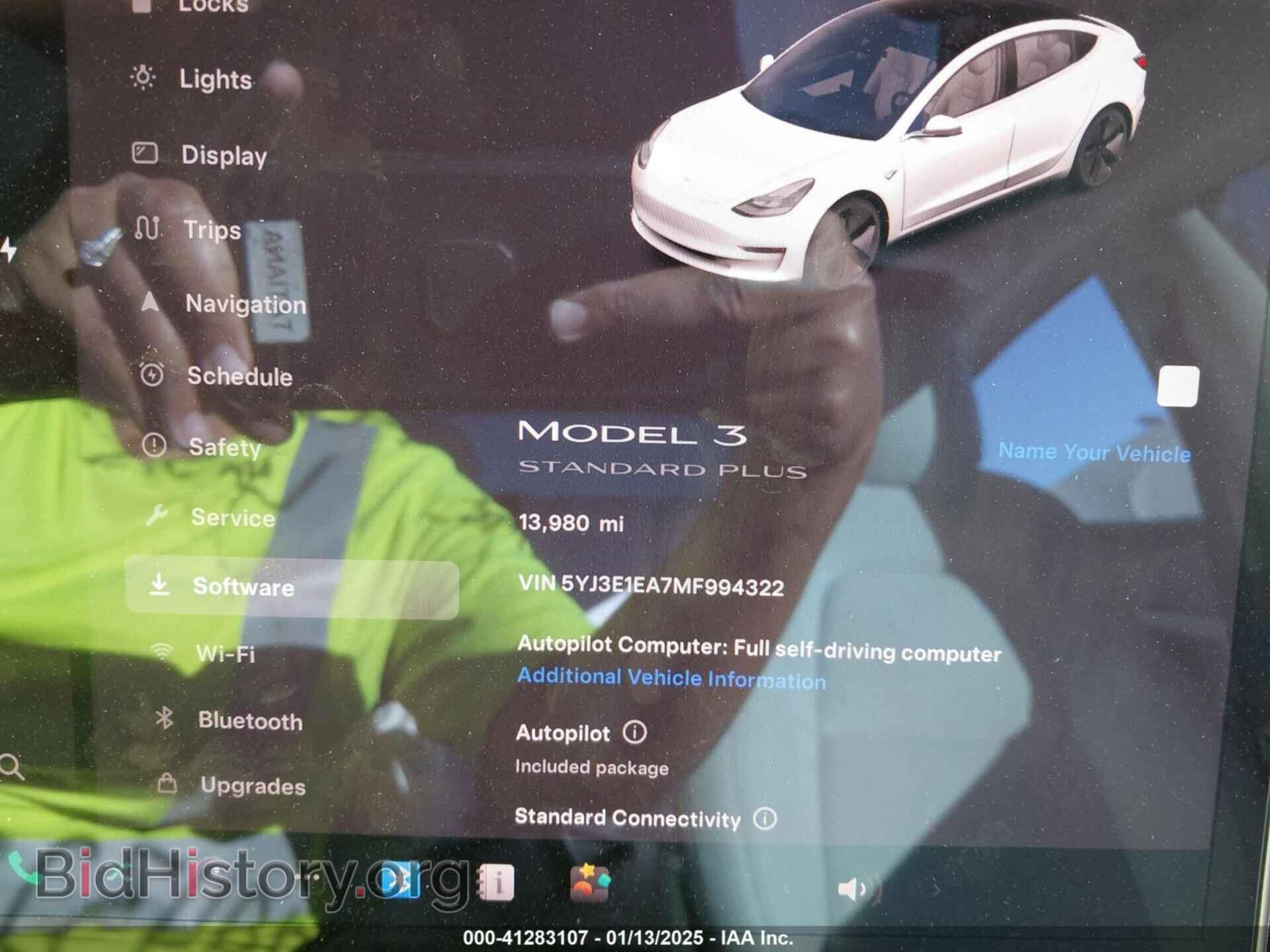 2021 TESLA MODEL 3 - VIN: 5YJ3E1EA7MF994322 - Фото 16