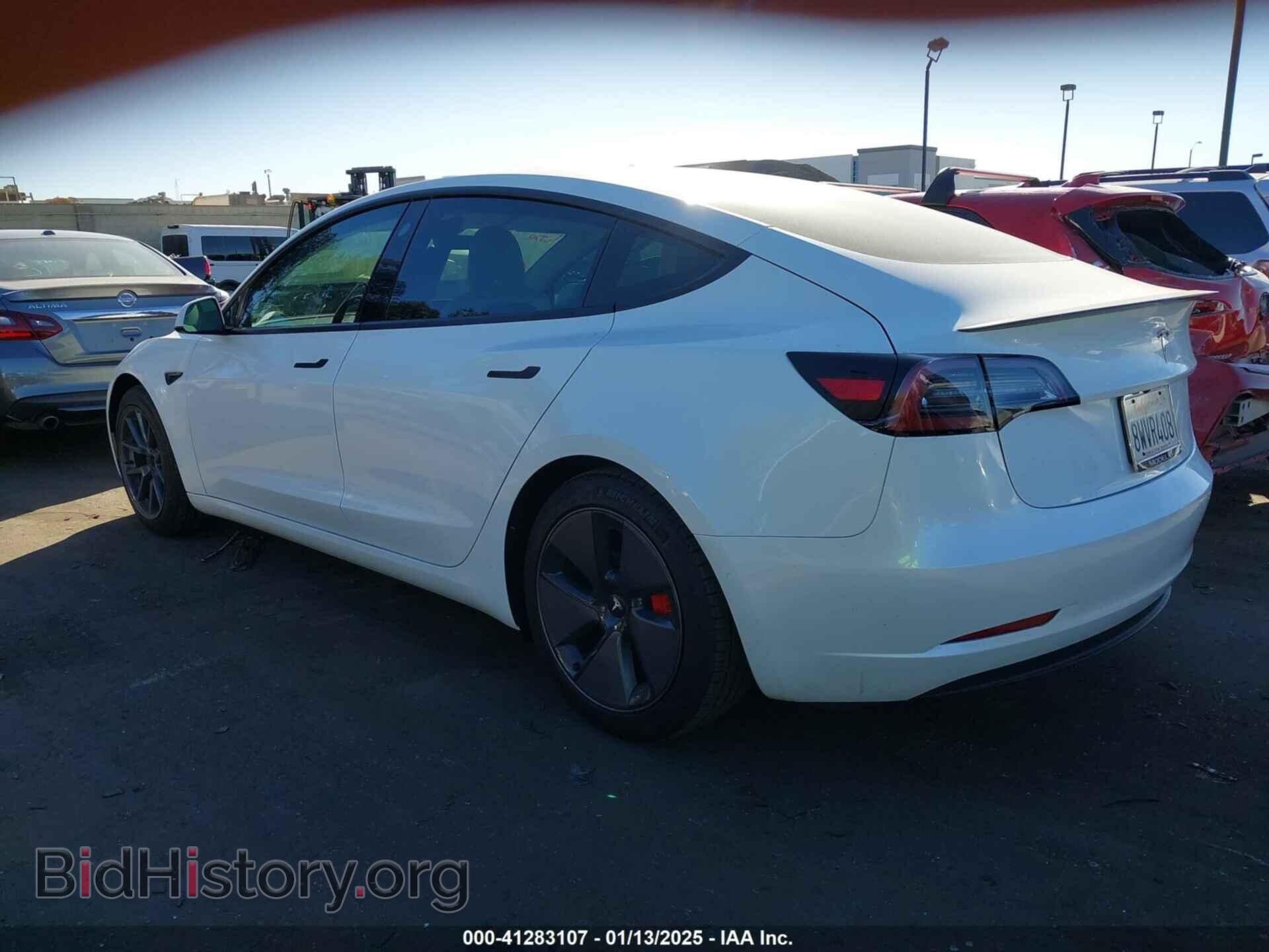 2021 TESLA MODEL 3 - VIN: 5YJ3E1EA7MF994322 - Фото 3