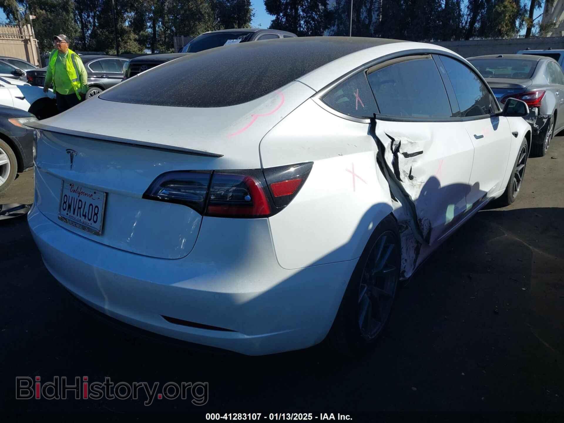 2021 TESLA MODEL 3 - VIN: 5YJ3E1EA7MF994322 - Фото 4