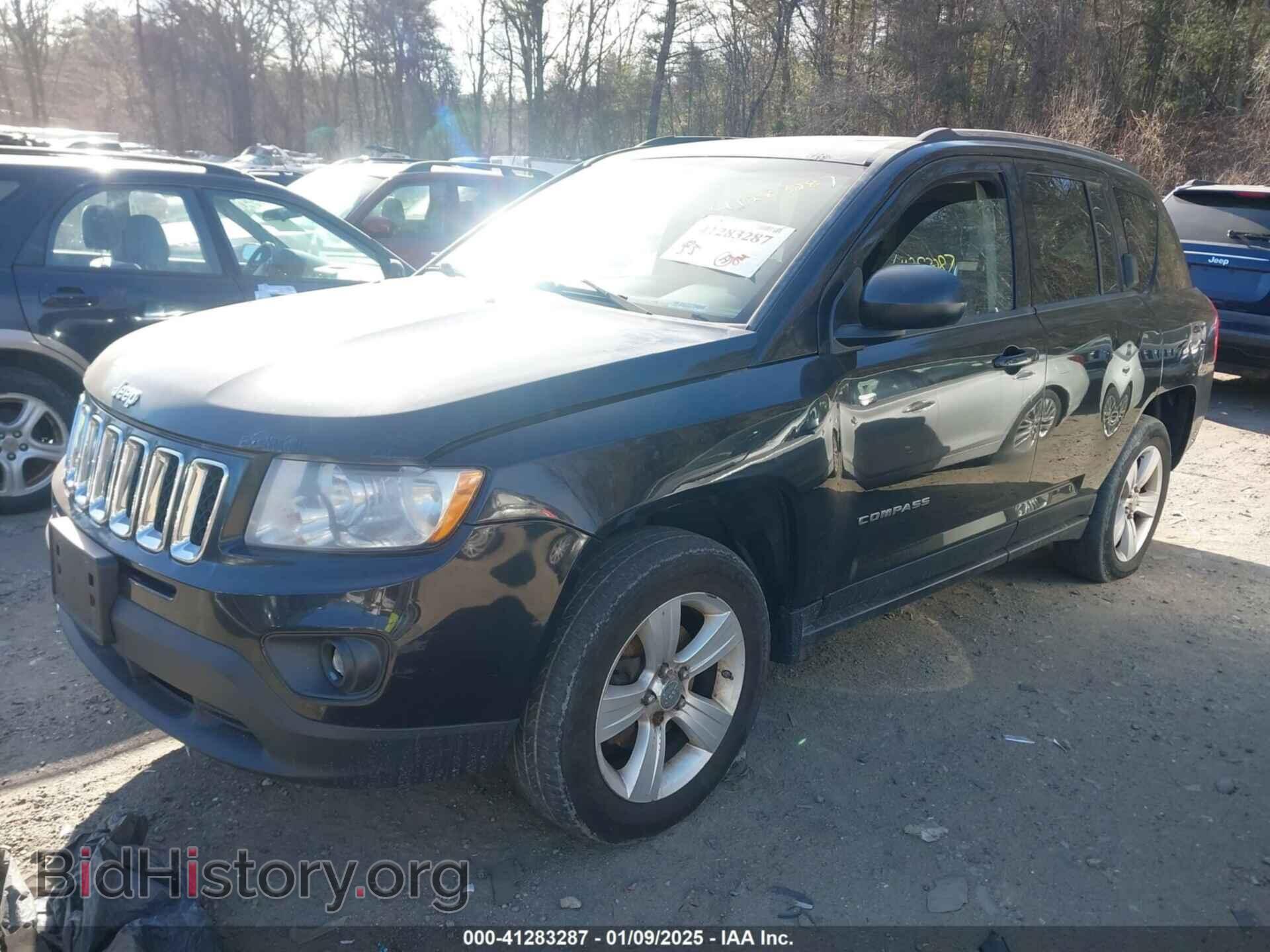 2012 JEEP COMPASS - VIN: 1C4NJDEB6CD604802 - Фото 2